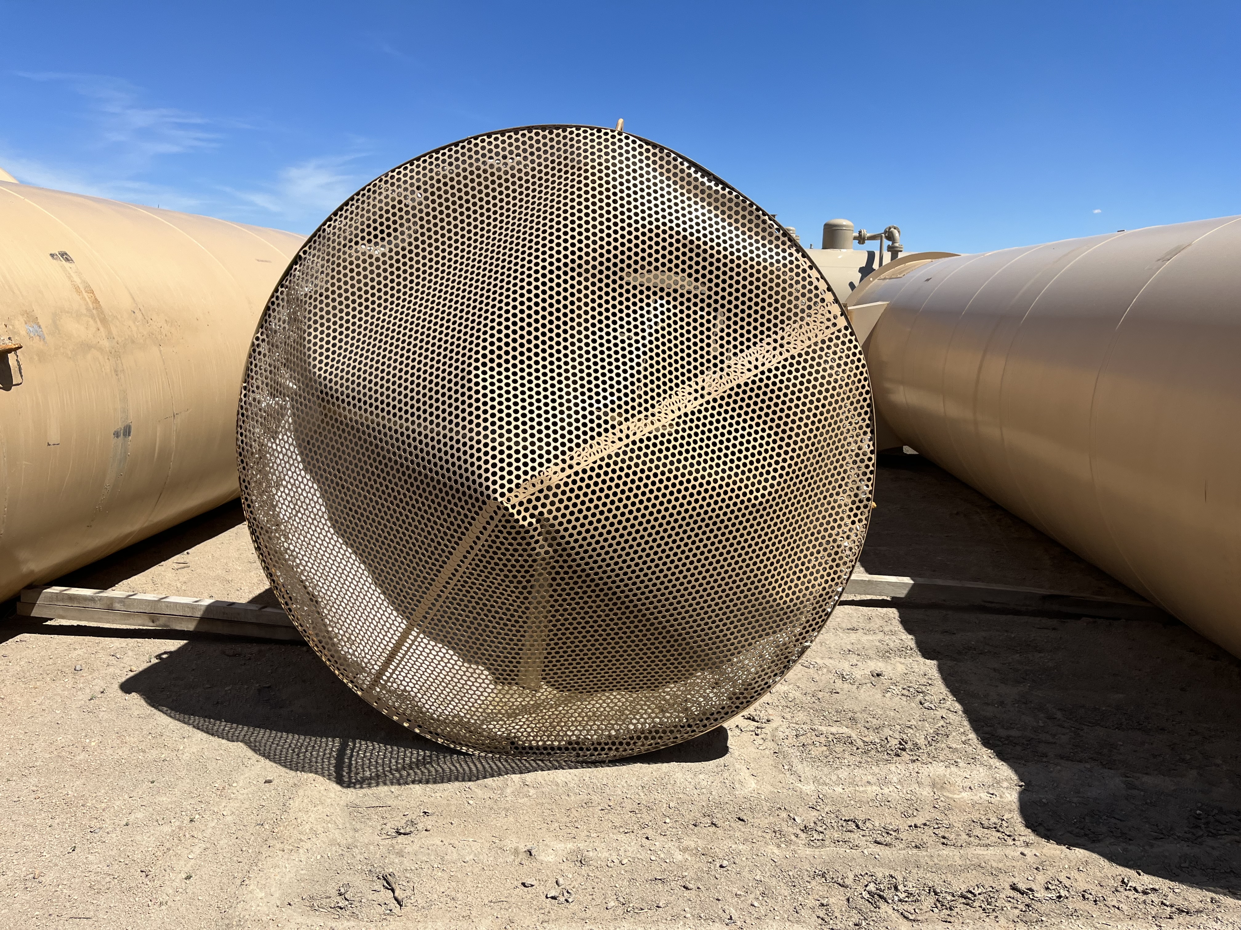 Used Combustor / Flare, 84"x30', 53 MMBtu/hr