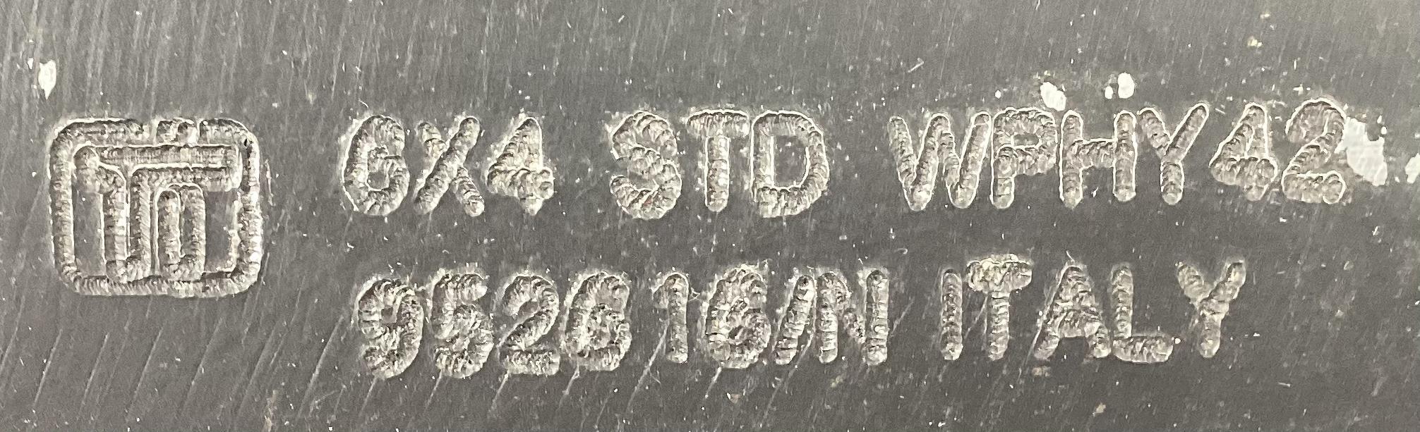 Tee , Reducing, Weld, 6"x4", STD