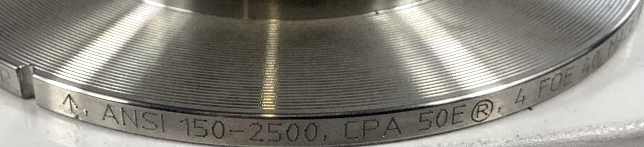 Flow Conditioner, 4", RF150-2500, SS, SCH40