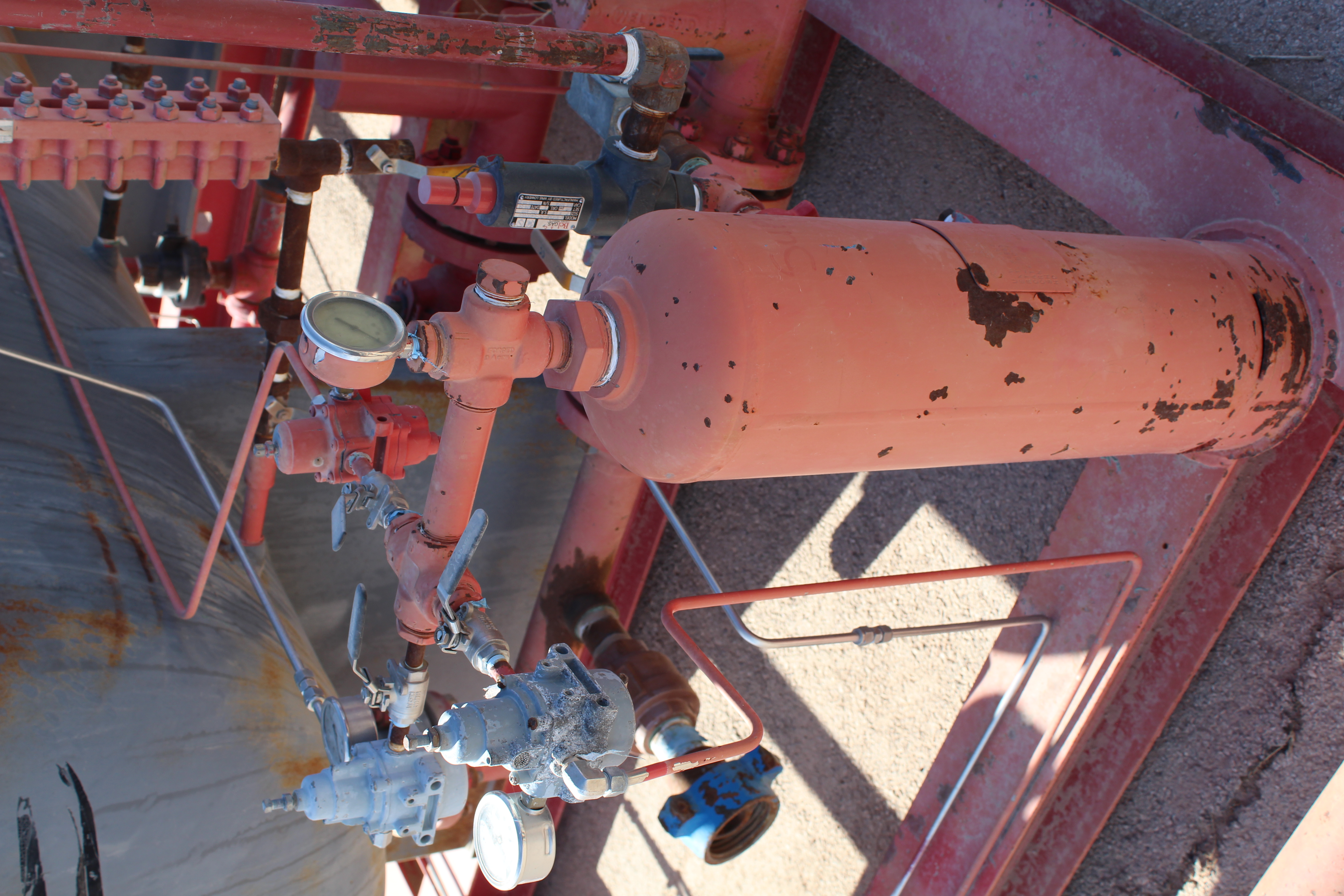 Used Separator, Horizontal, 3P, 48"x10', 1440#