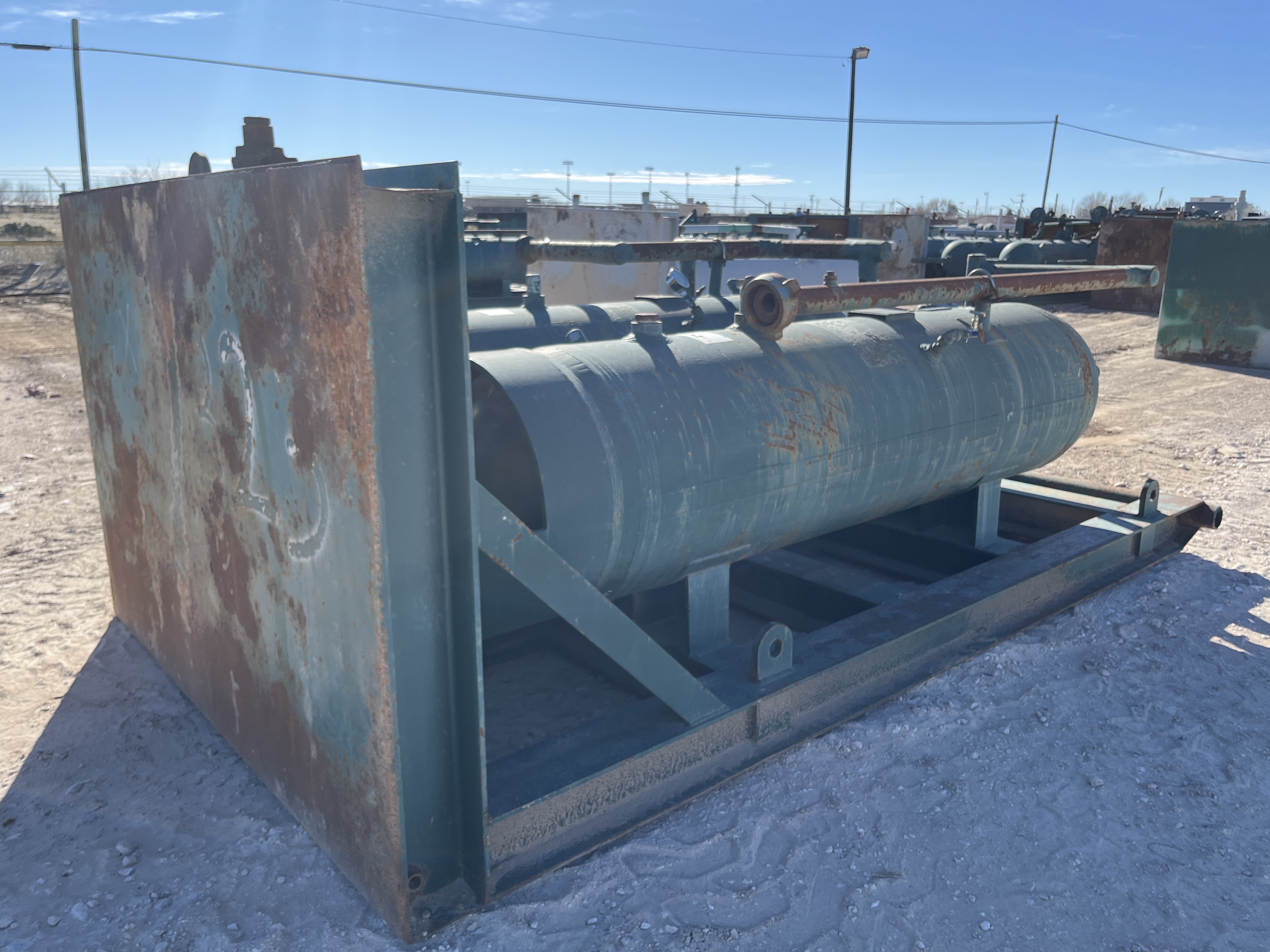 Used Sand Trap, Dual, Gravity, 30"x8', 3000#