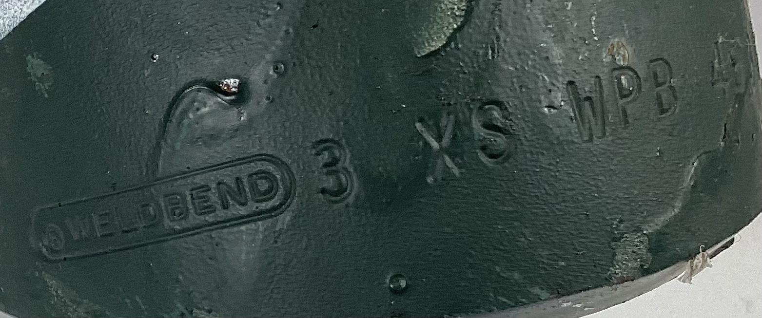 Elbow, Weld, 90°, LR, 3", XH