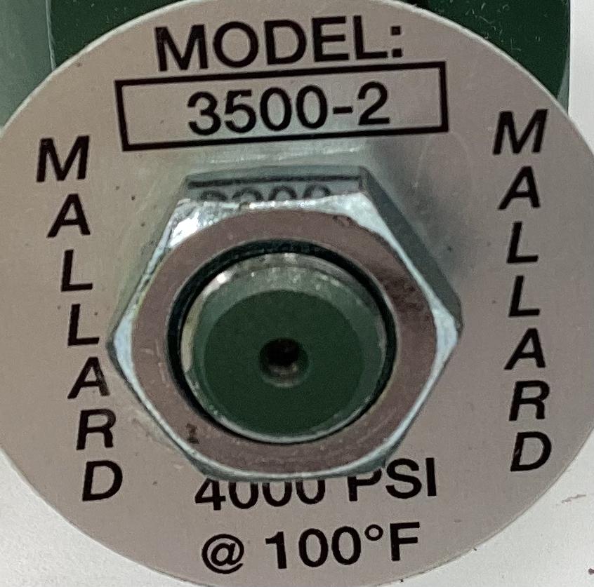 Valve, Gauge, Mallard, 1/2"x1/2", 4000#