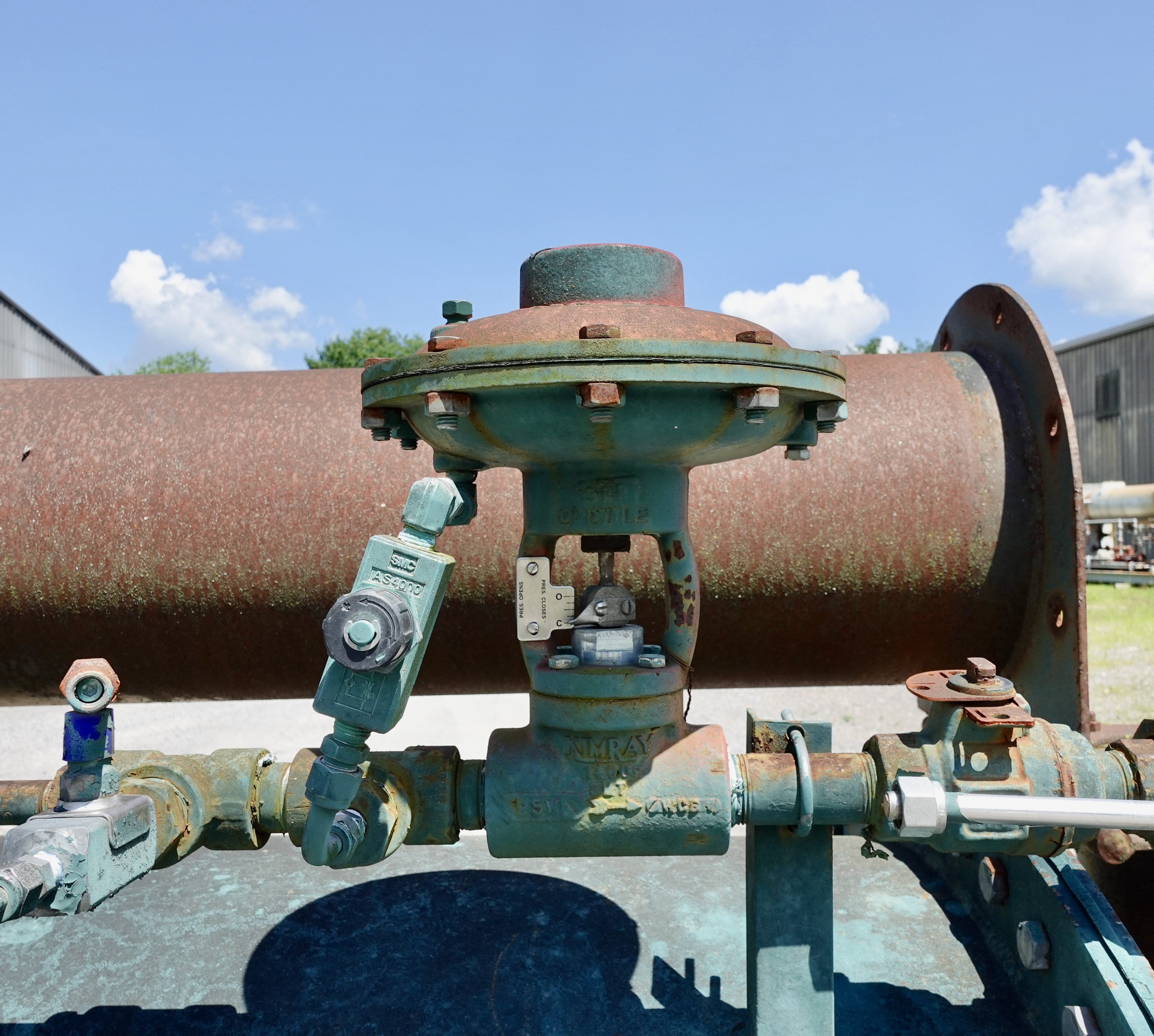 Used Line Heater, 1 mmbtu, 3", 5000#