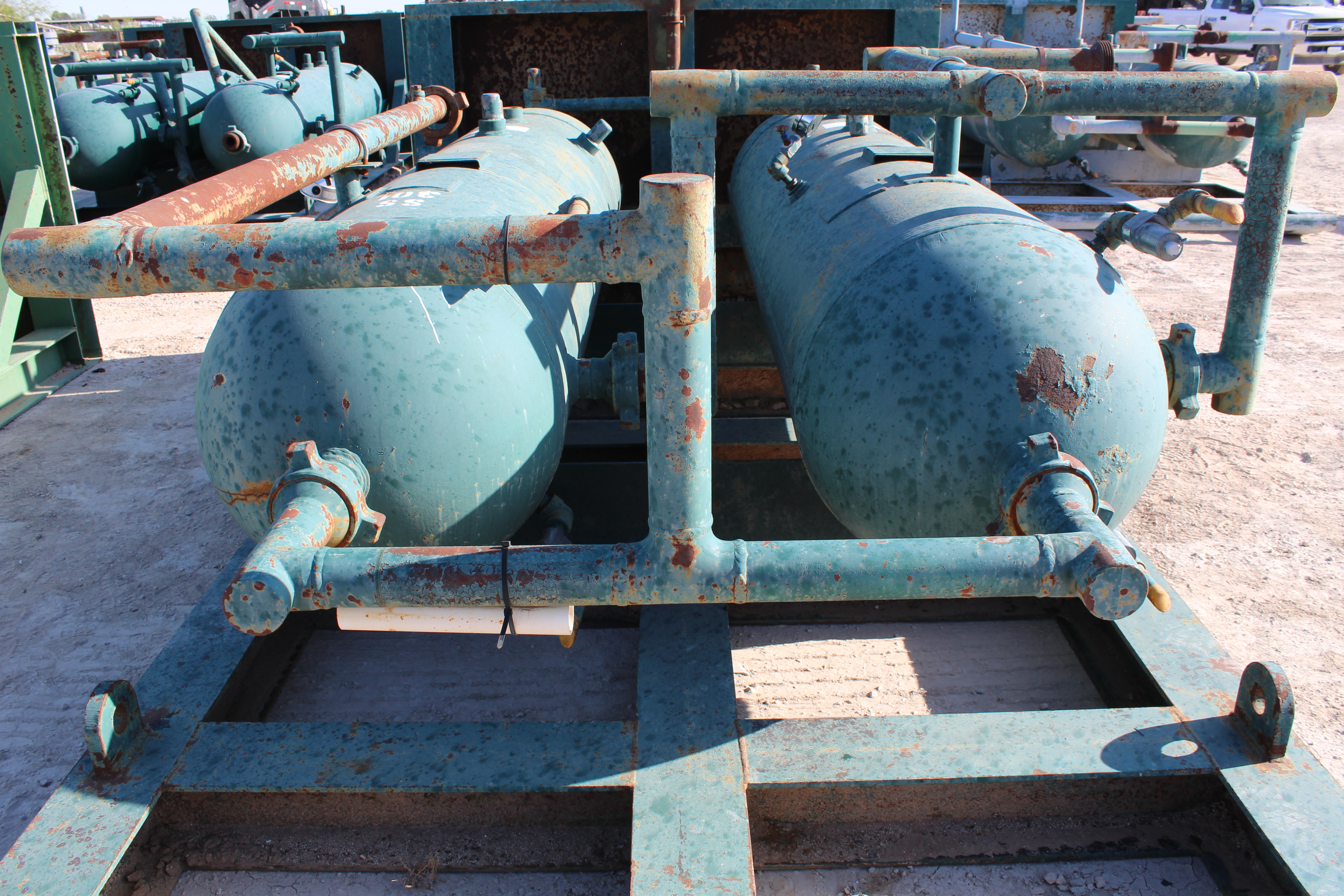 Used Sand Trap, Double, Gravity, 30"x8', 3000#