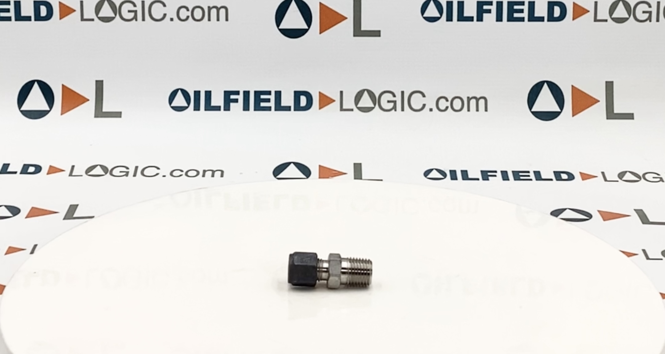 Fitting, Tube, Stainless Steel, 1/4"x1/4", Tubing x MNPT, Flareless Bite