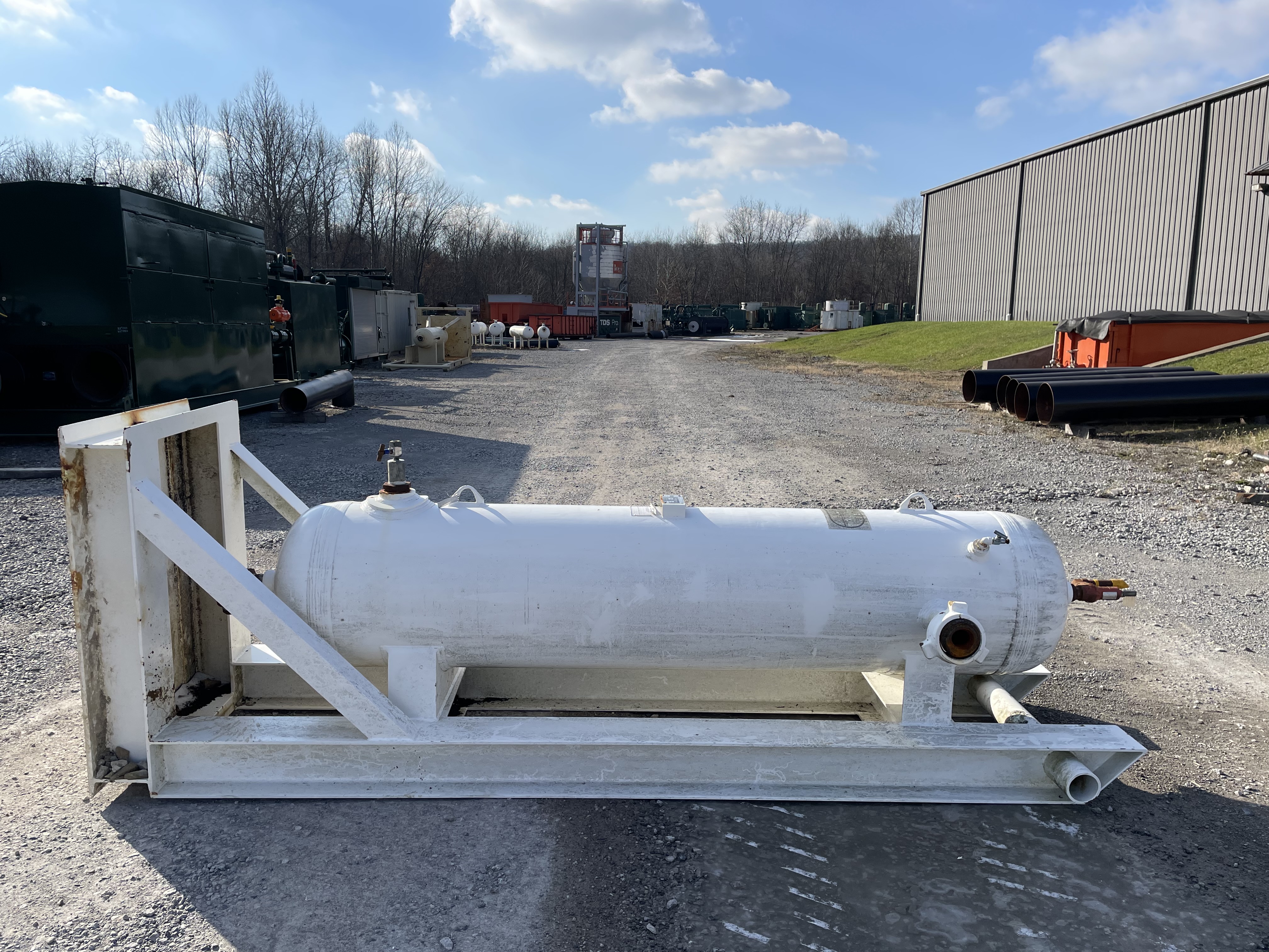 Used Sand Trap, Gravity, 24"x8', 3000#