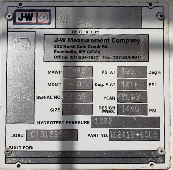 Used GPU, Single, 24"x10', 1440, 1 mmbtu, 3" 5000#