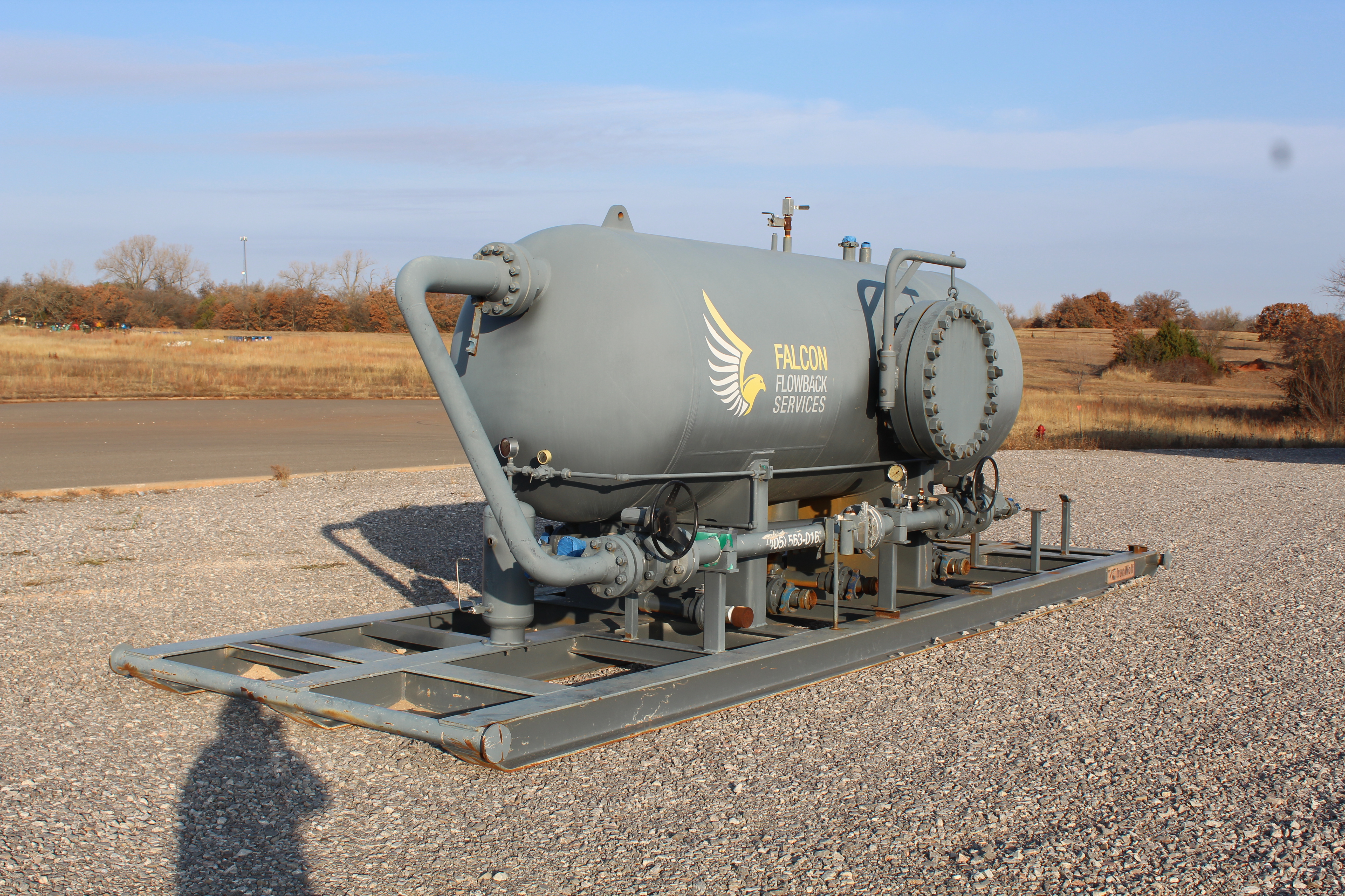 Used Separator, Horizontal, 4P, 60"x12', 750#