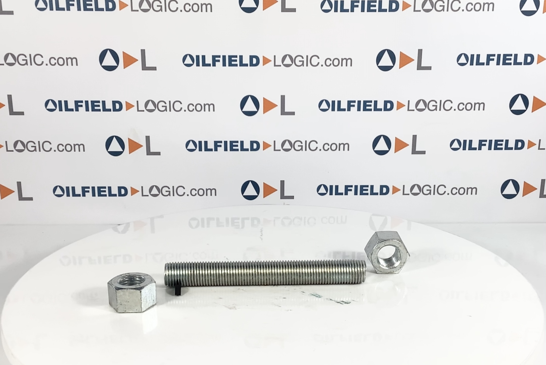 Stud, THD, 1 1/8"-8 x 9", Zinc