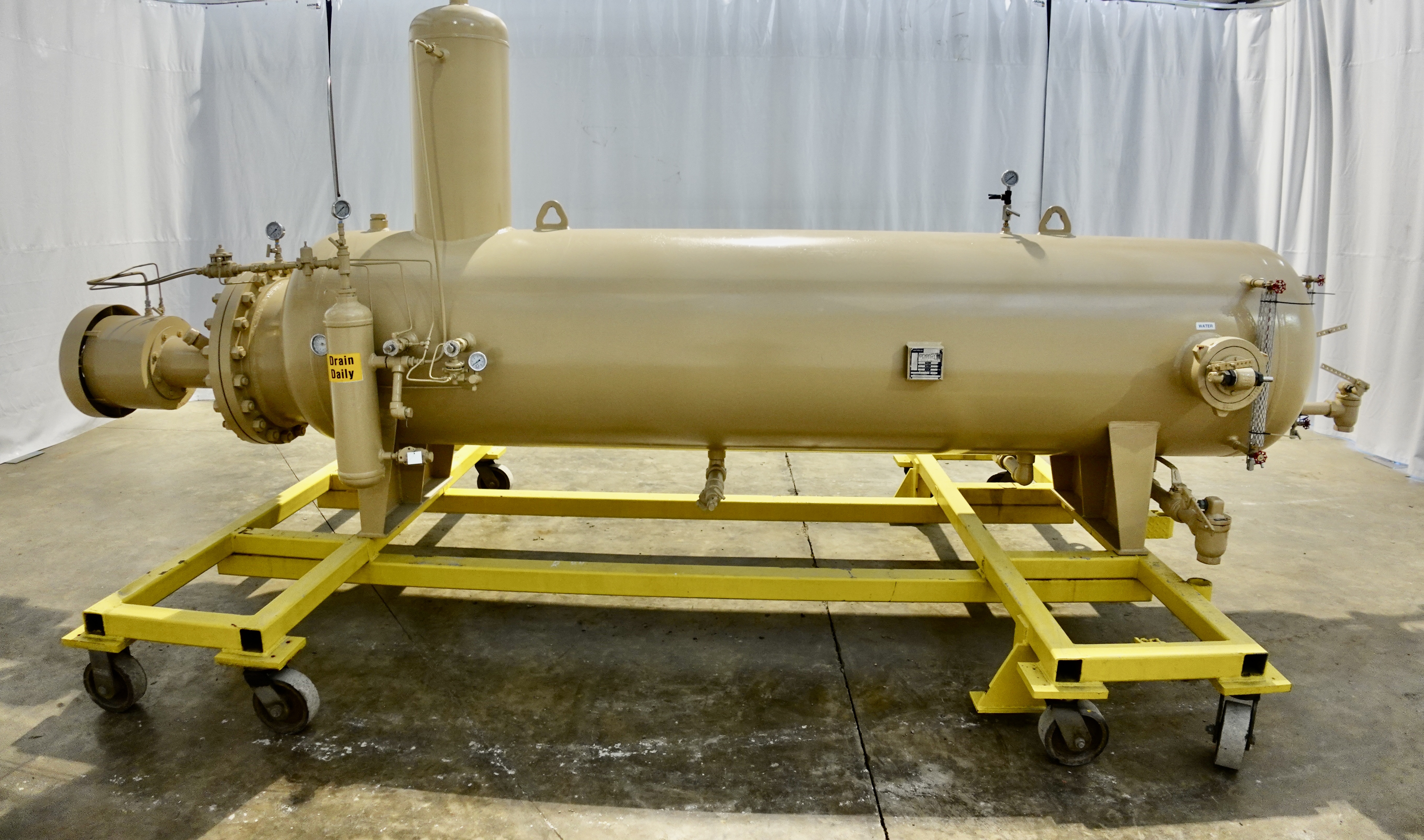 Used Heater Treater, Horizontal, 36"x10', 125#