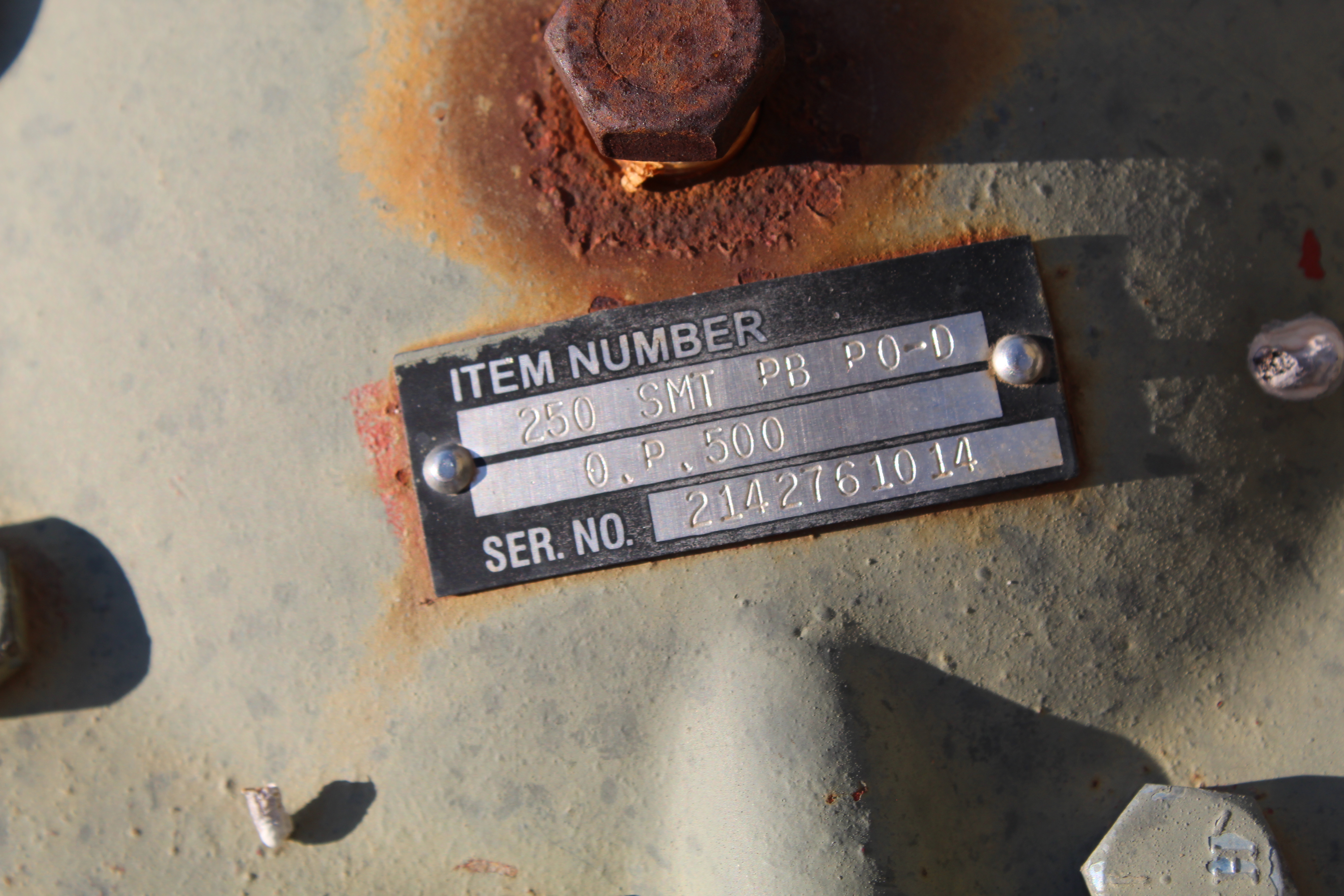 Used Separator, Horizontal, 3P, 48"x10', 250#