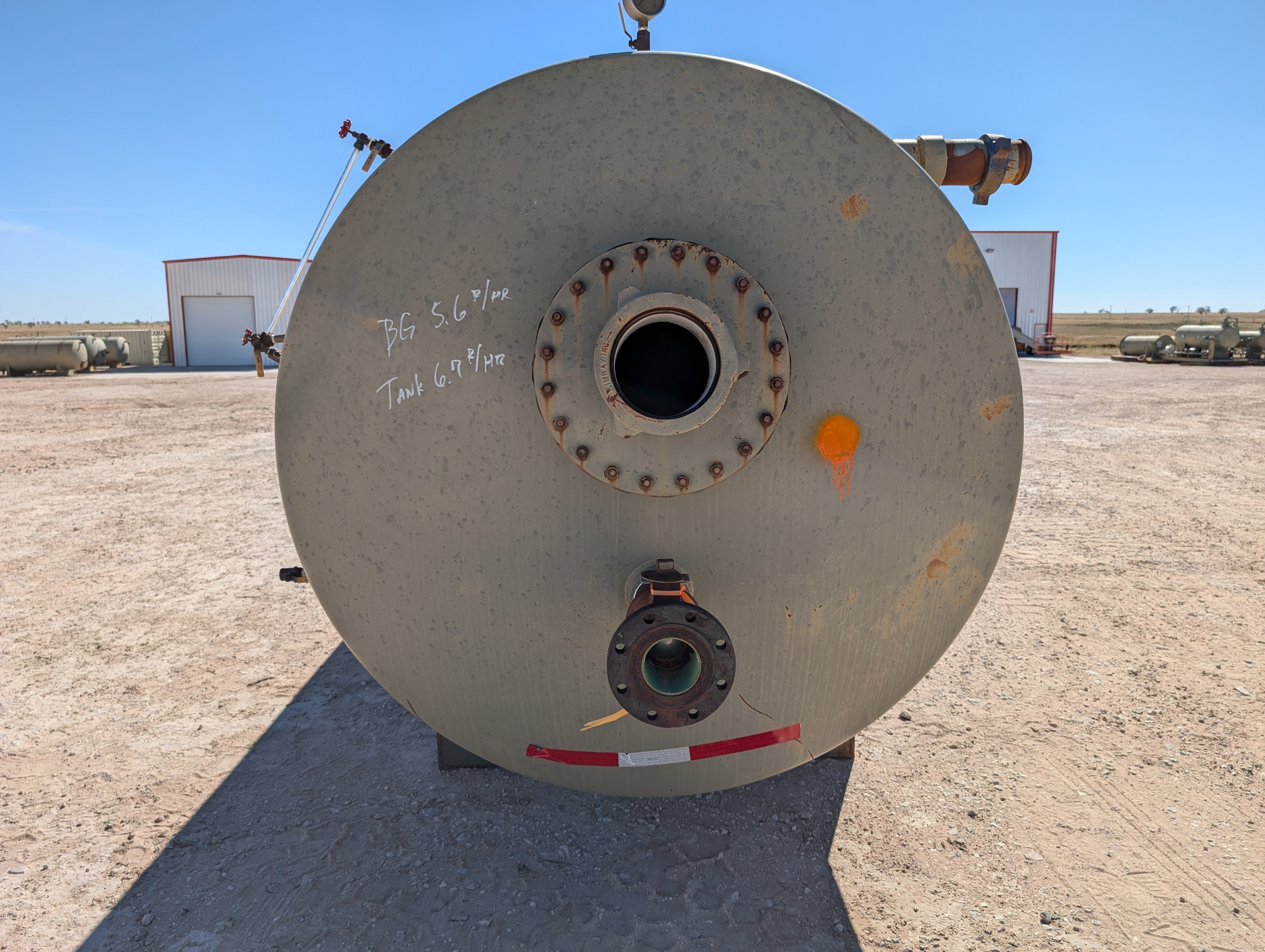Used Separator, Horizontal, 2P, 72"x15', 75#