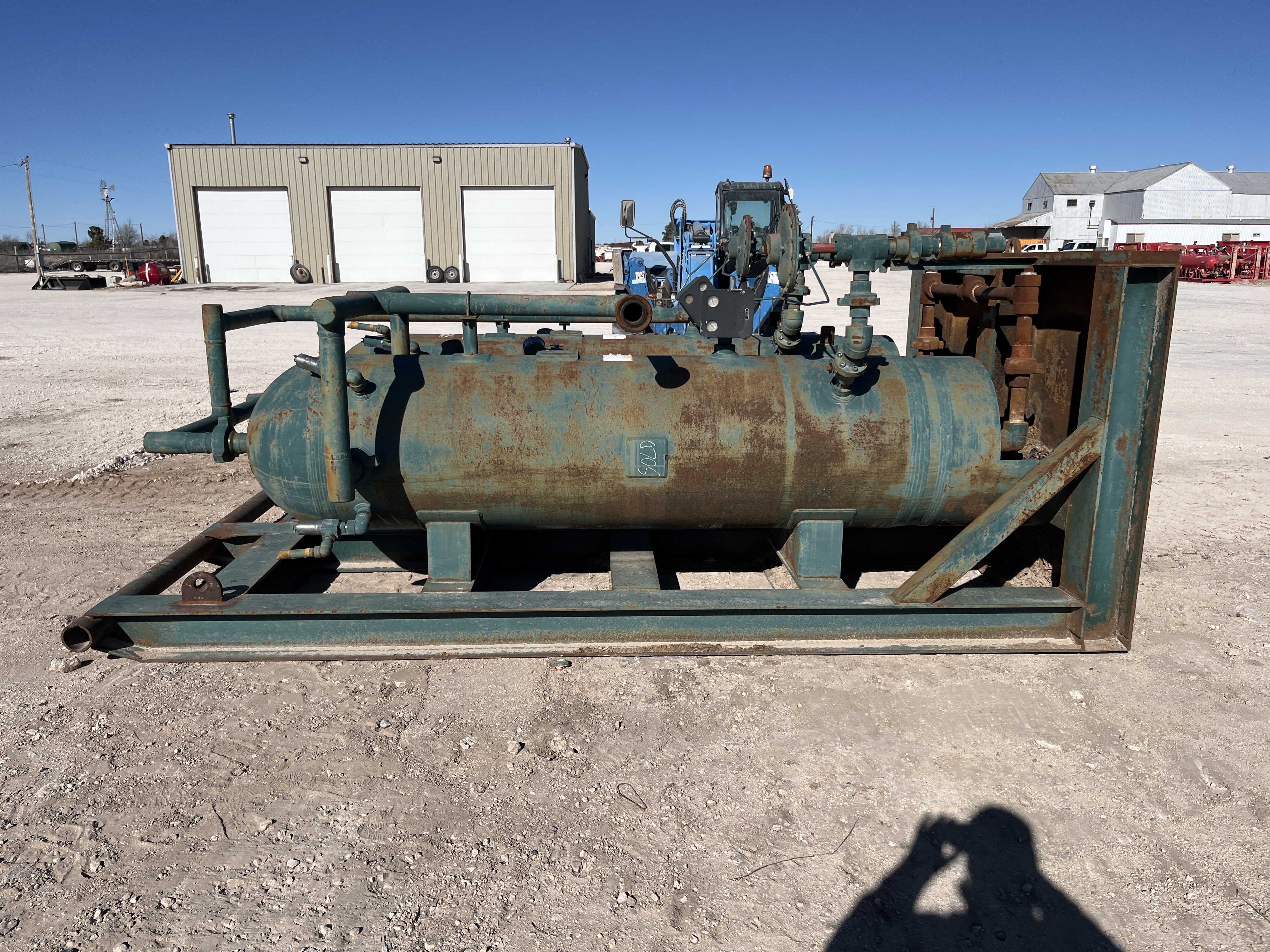 Used Sand Trap, Dual, Gravity, 30"x8', 3000#