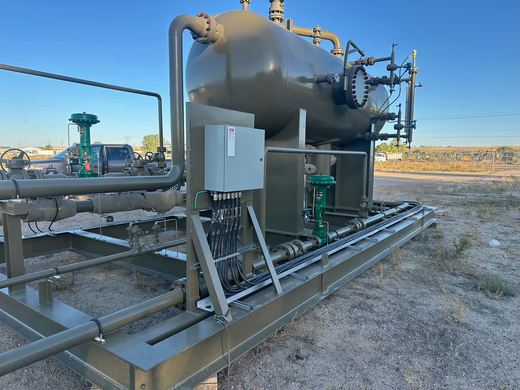 Separator, Horizontal, 3P, 72"x15', 715#