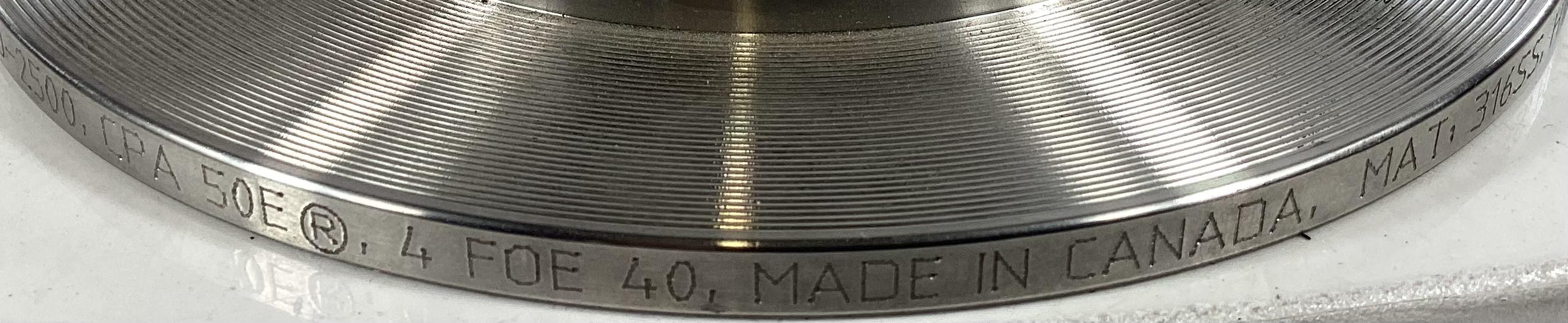 Flow Conditioner, 4", RF150-2500, SS, SCH40