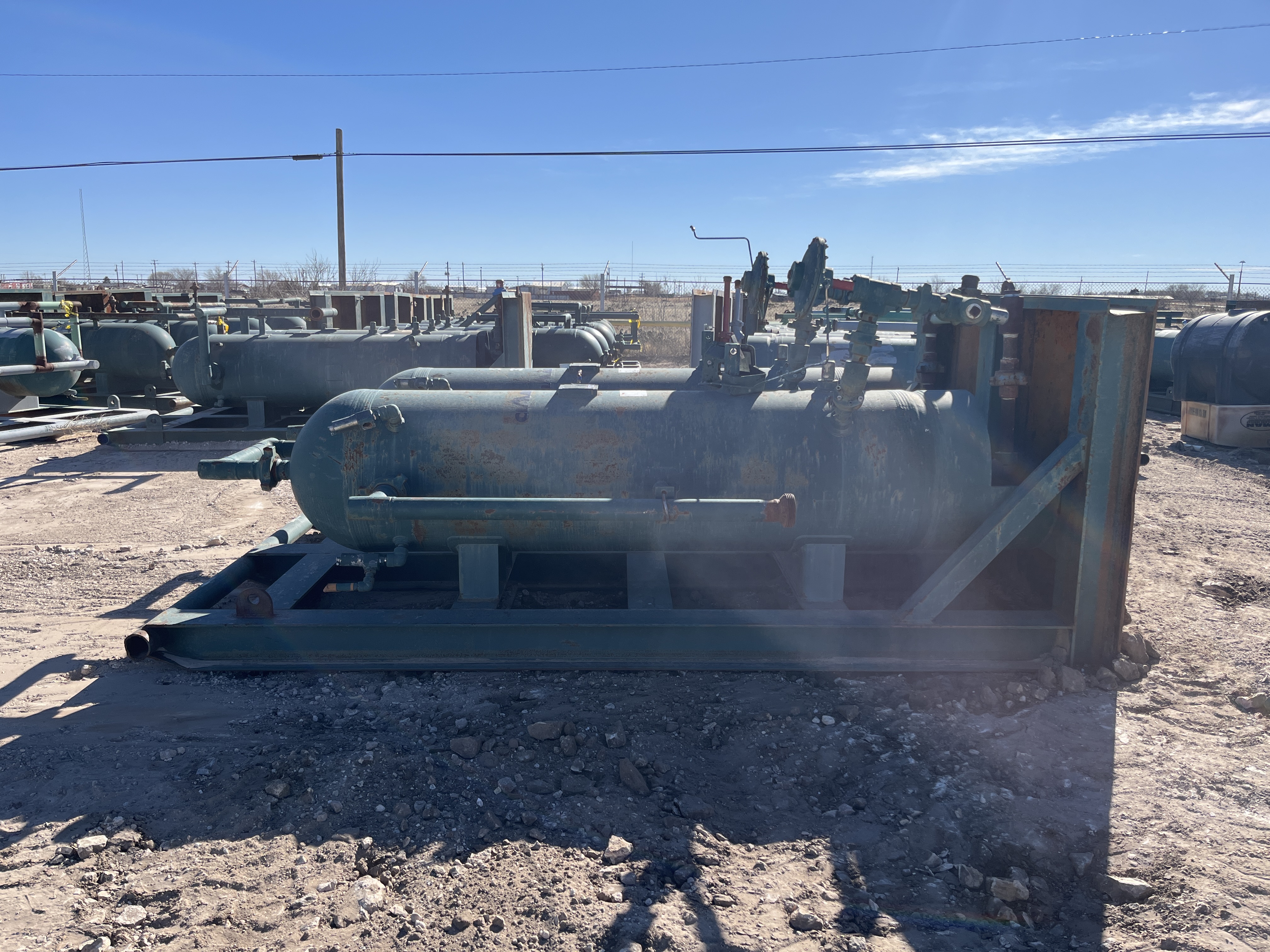 Used Sand Trap, Dual, Gravity, 30"x8', 3000#