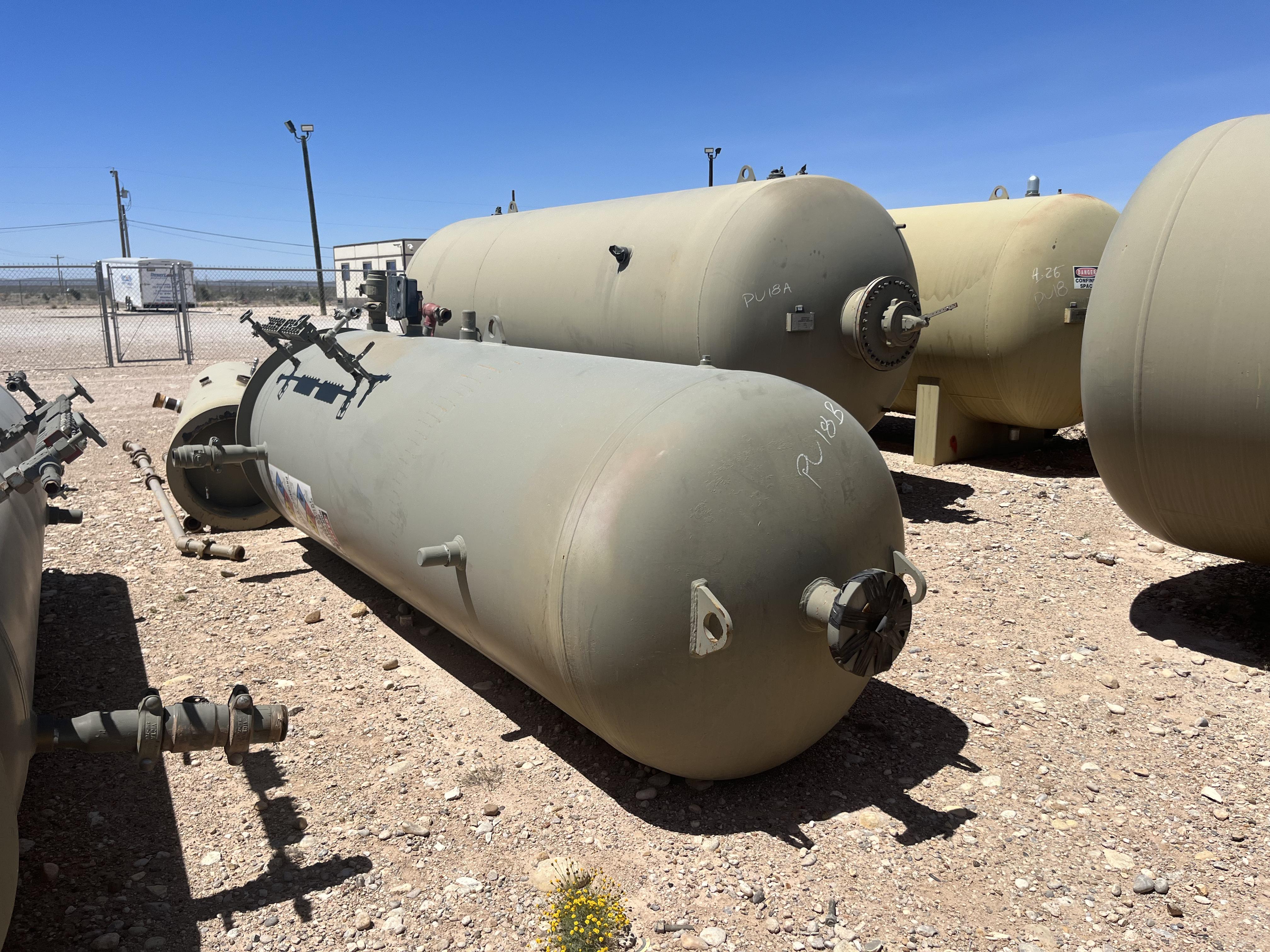 Used Separator, Vertical, 2P, 48"x10', 1000#