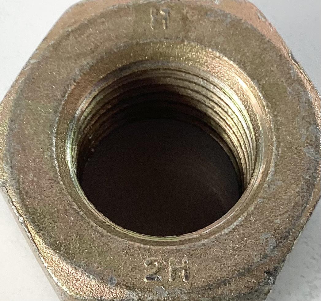 Stud, THD, 1 1/8"-8 x 8", Zinc