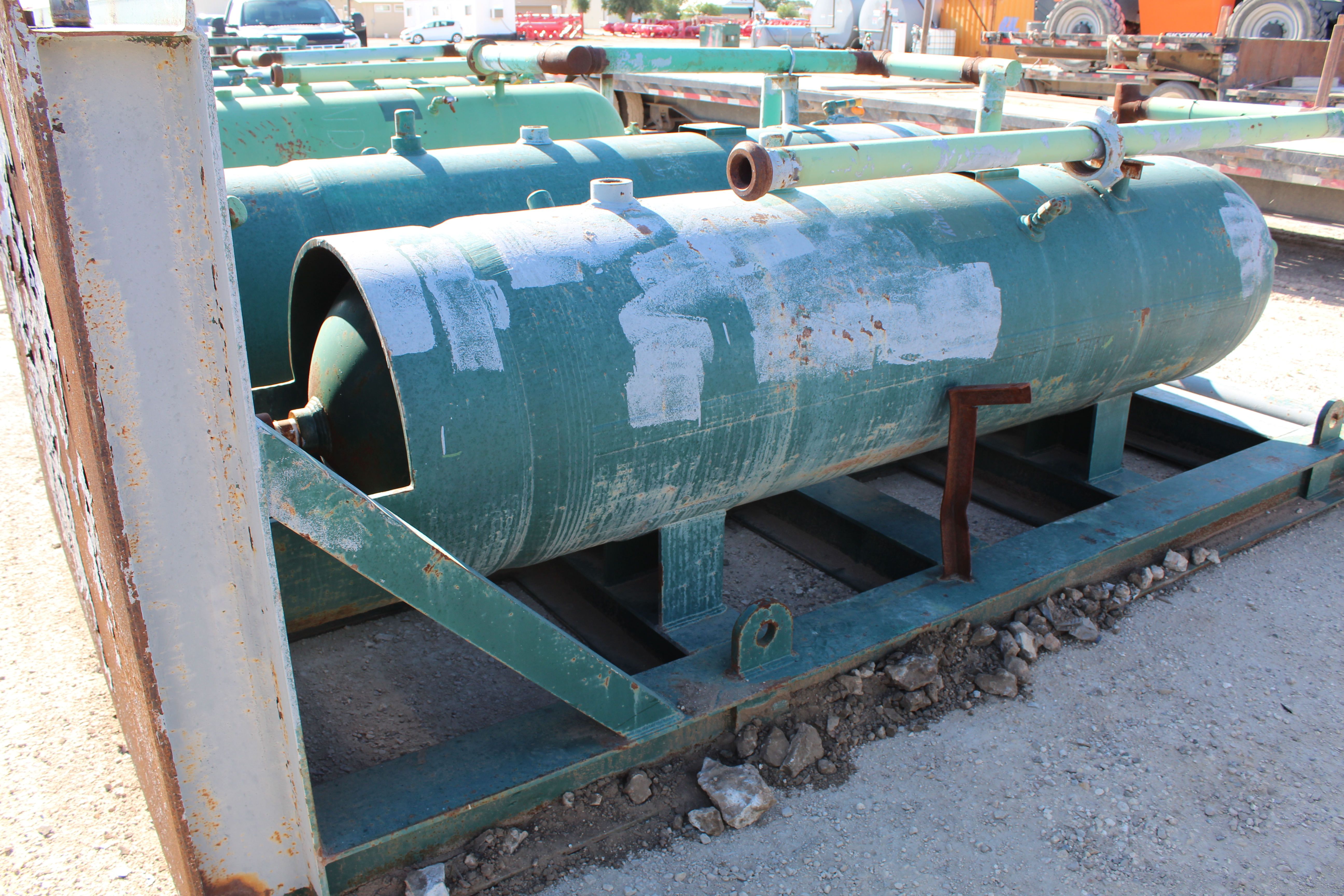 Used Sand Trap, Dual, Gravity, 30"x8', 3000#