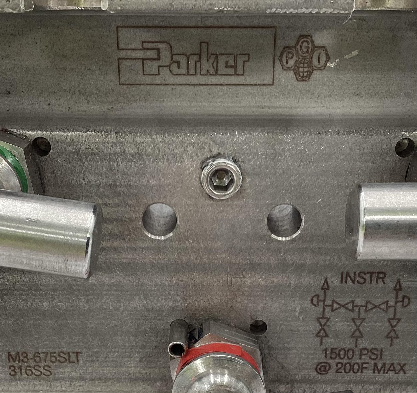 Manifold, 5-Valve, 3/8", 1440#