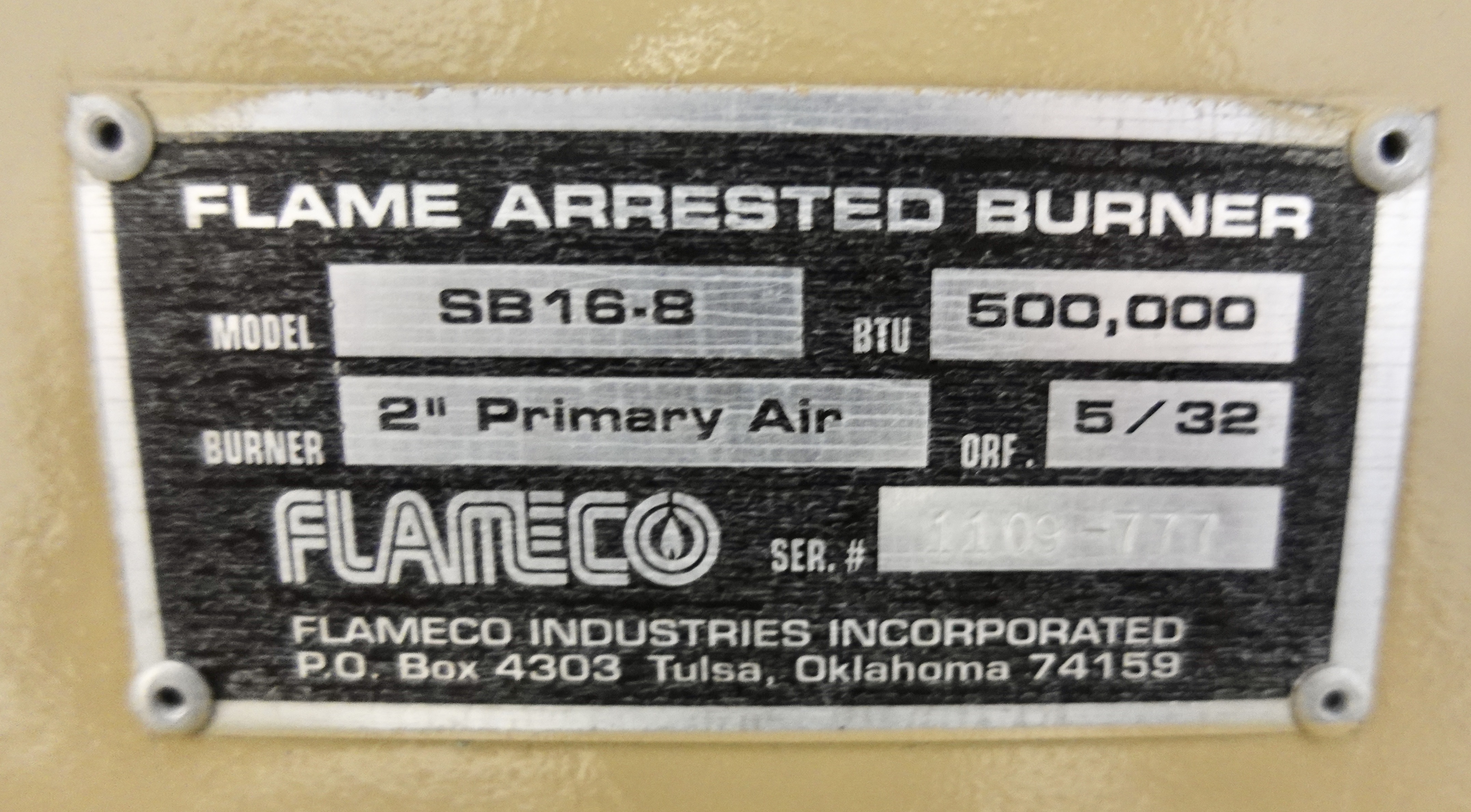 Refurbished Heater Treater, Horizontal, 36"x10', 125#