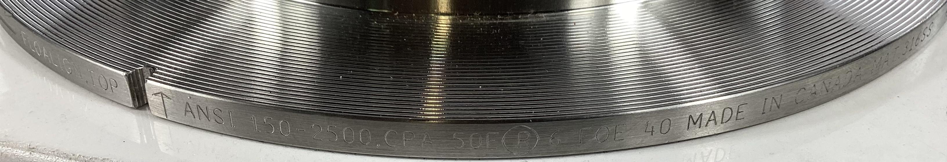 Flow Conditioner, 6", RF150-2500, 50E, SS, SCH40