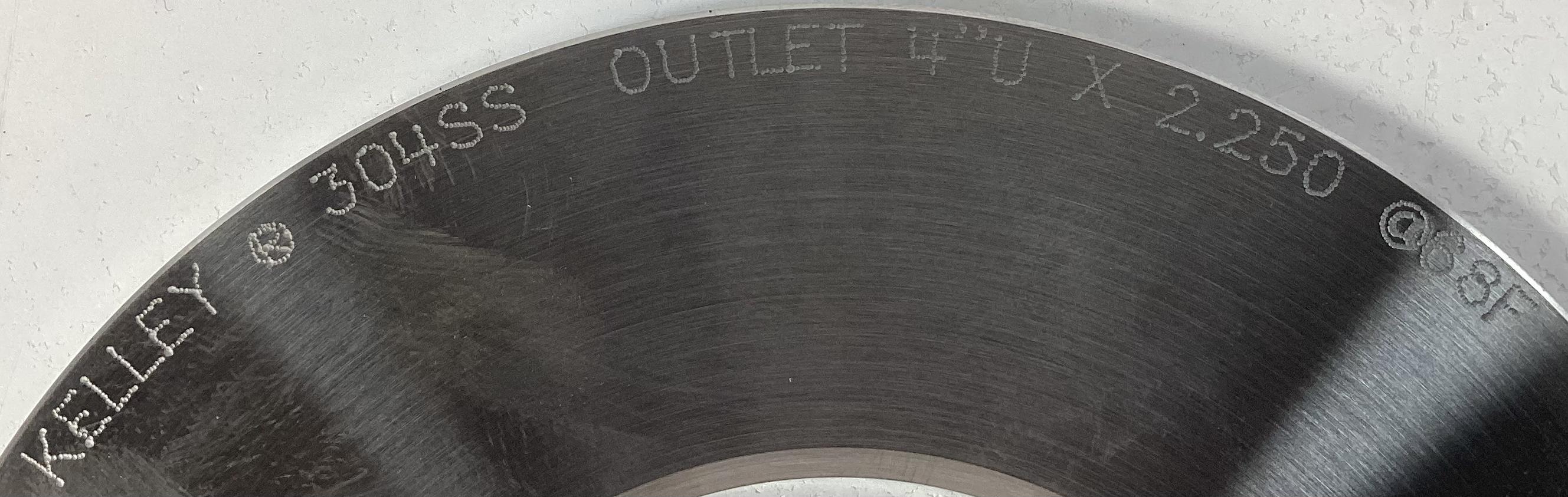 Orifice, Plate, 4", 2.250", Kelley, RF150-2500, SS