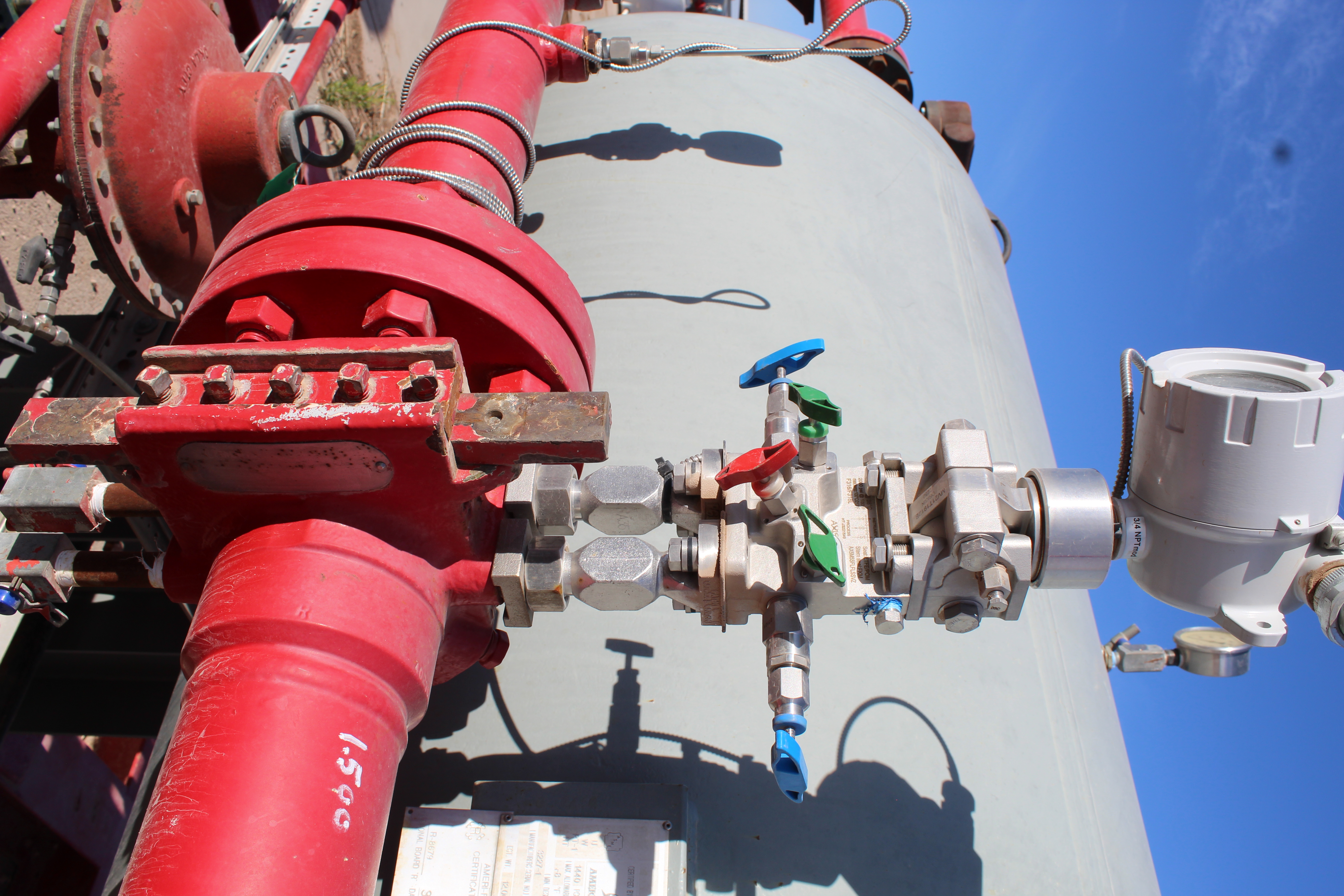 Used Separator, Horizontal, 3P, 48"x10', 1440#