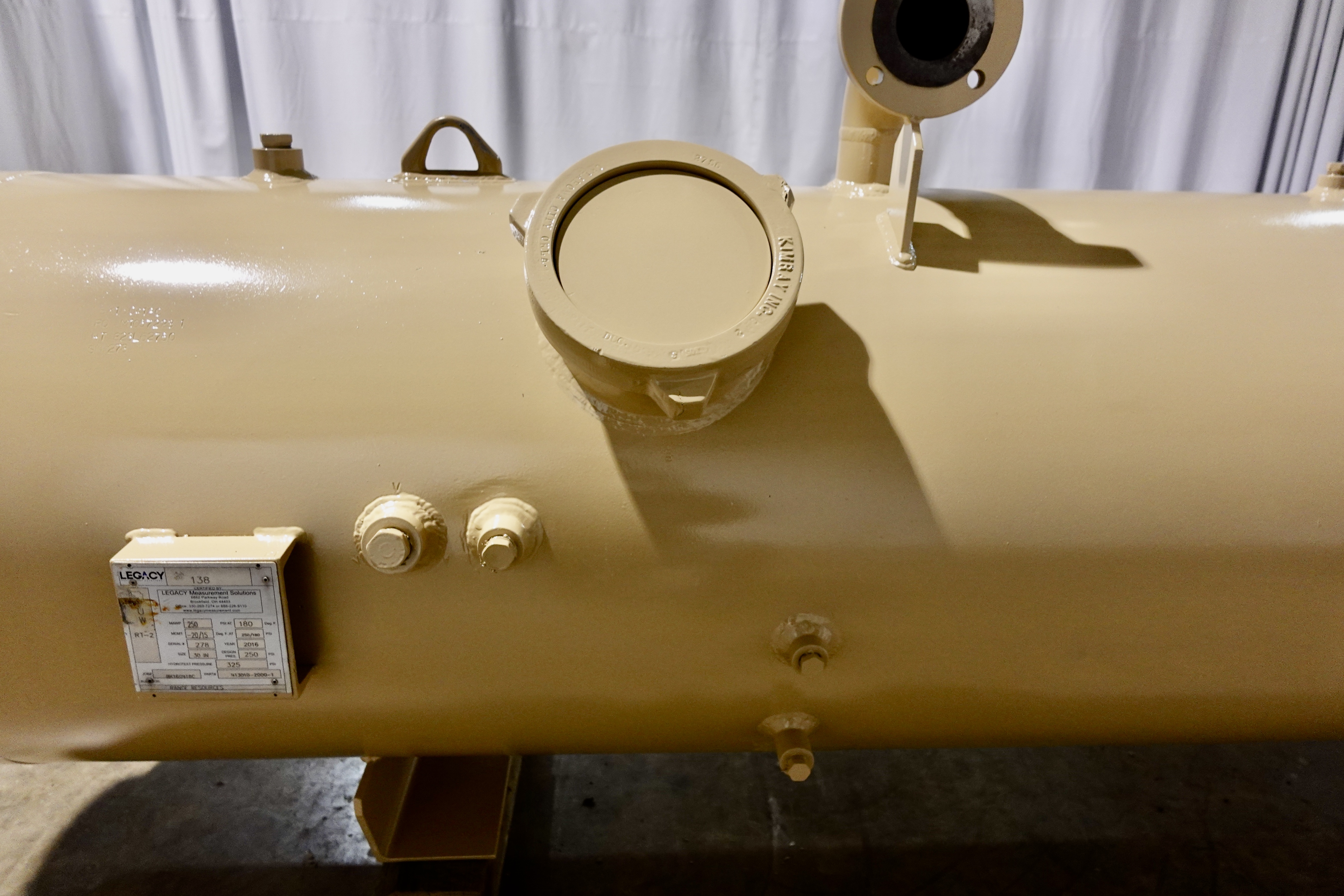 Separator, Horizontal, 3P, 30" x 10', 250#