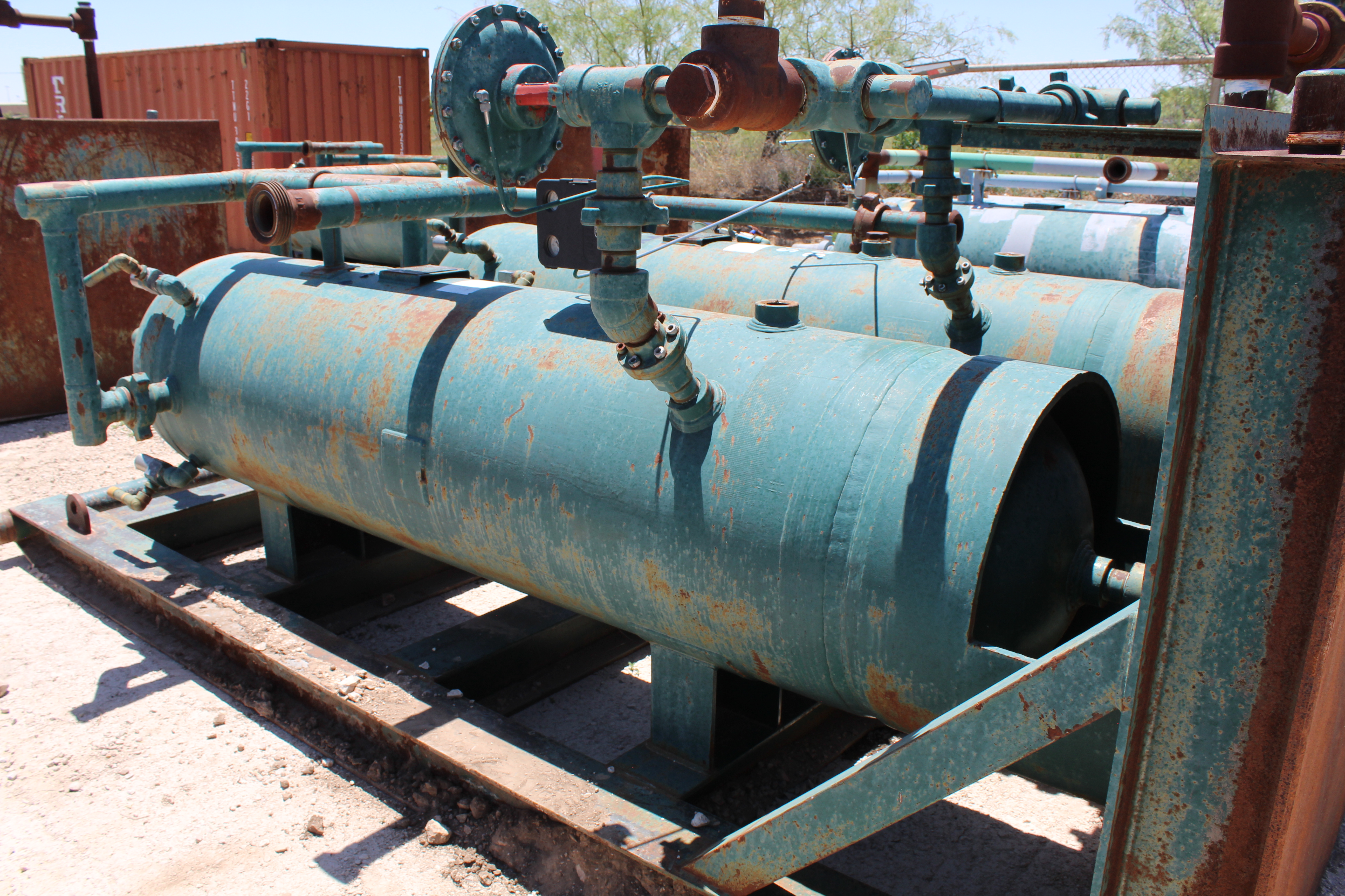 Used Sand Trap, Dual, Gravity, 30"x8', 3000#