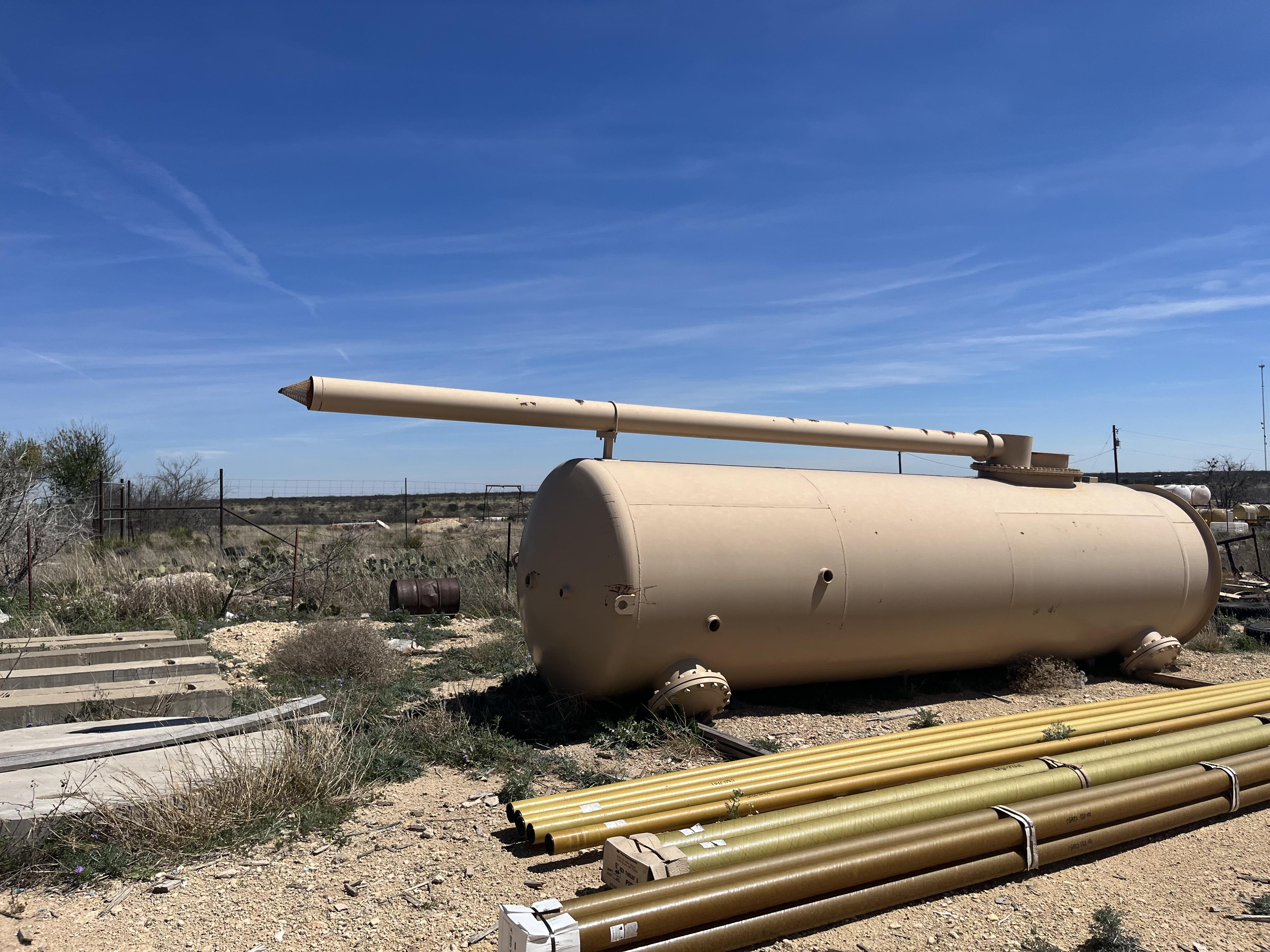 Heater Treater, Vertical, 6'x20', 75# MAWP