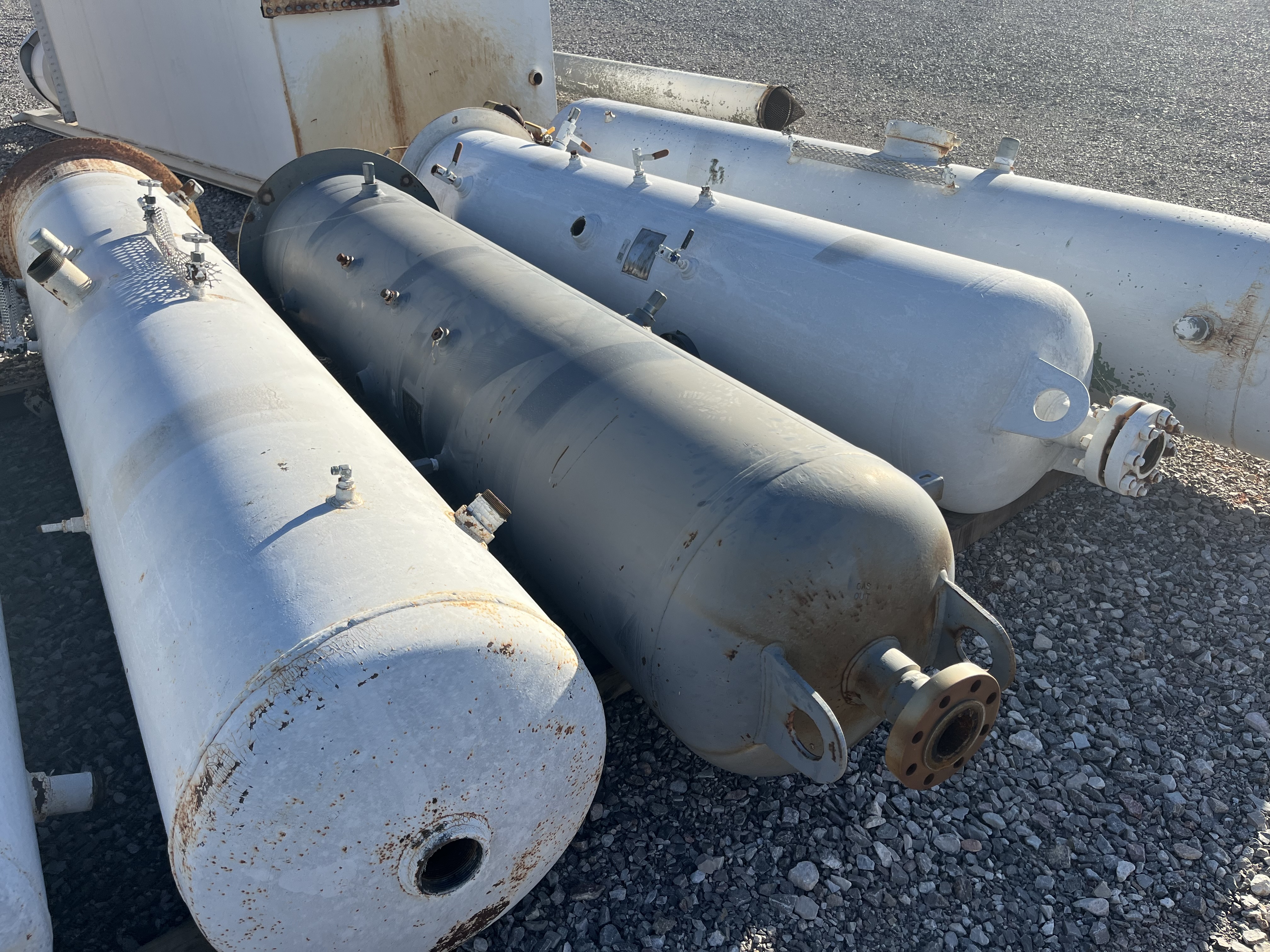 Used Separator, Vertical, 2P, 24"x7'6", 1440#