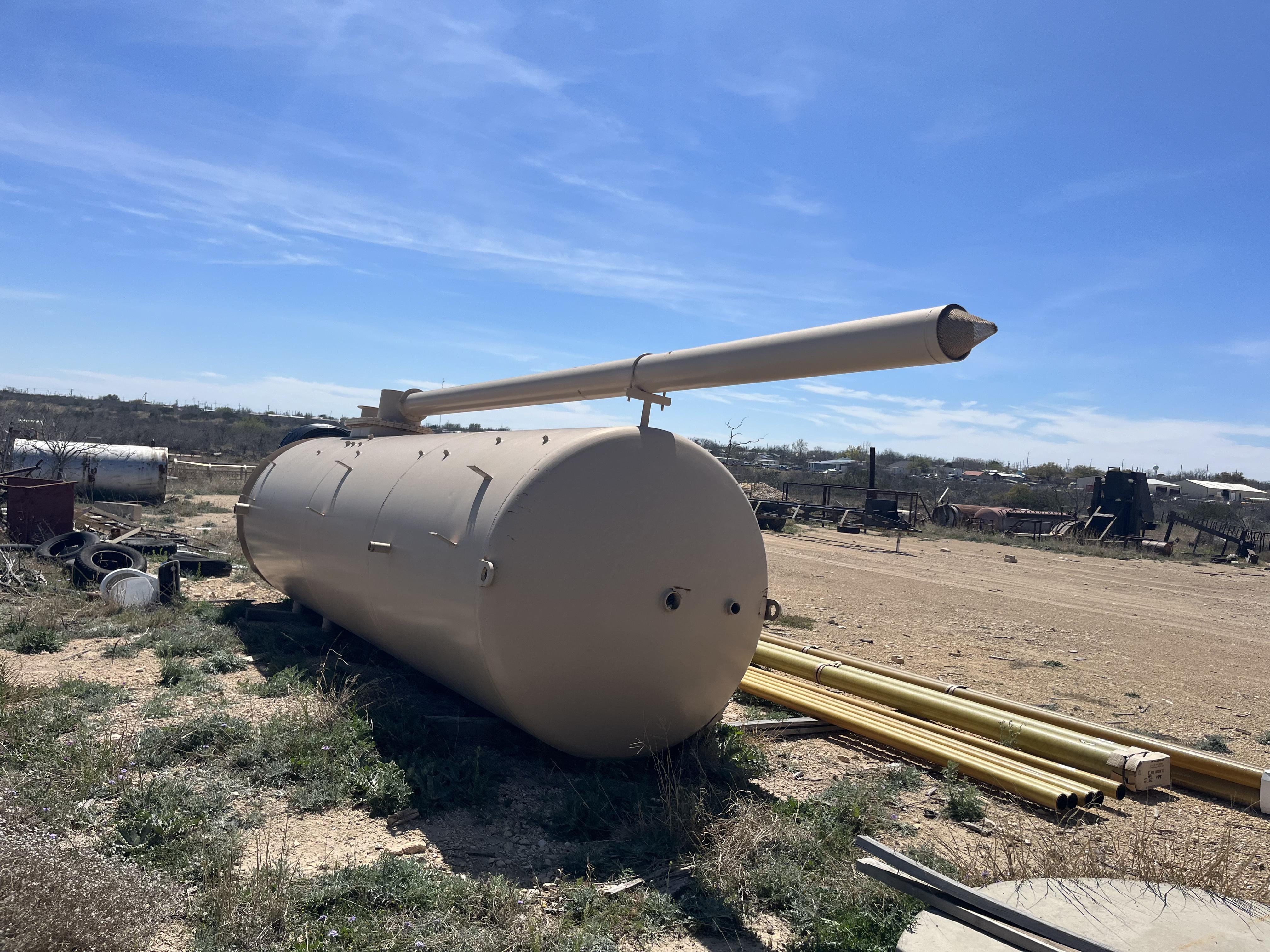 Heater Treater, Vertical, 6'x20', 75# MAWP