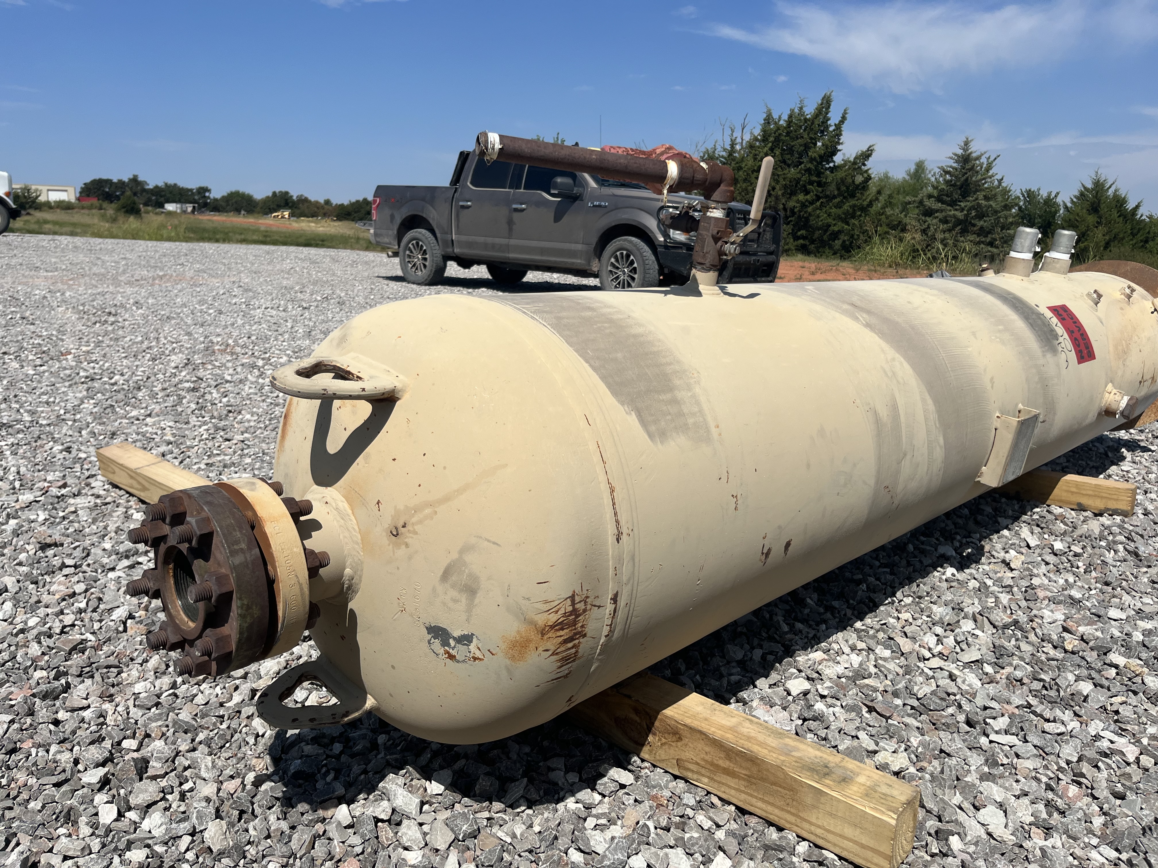 Used Separator, Vertical, 3P, 24"x10', 1440#