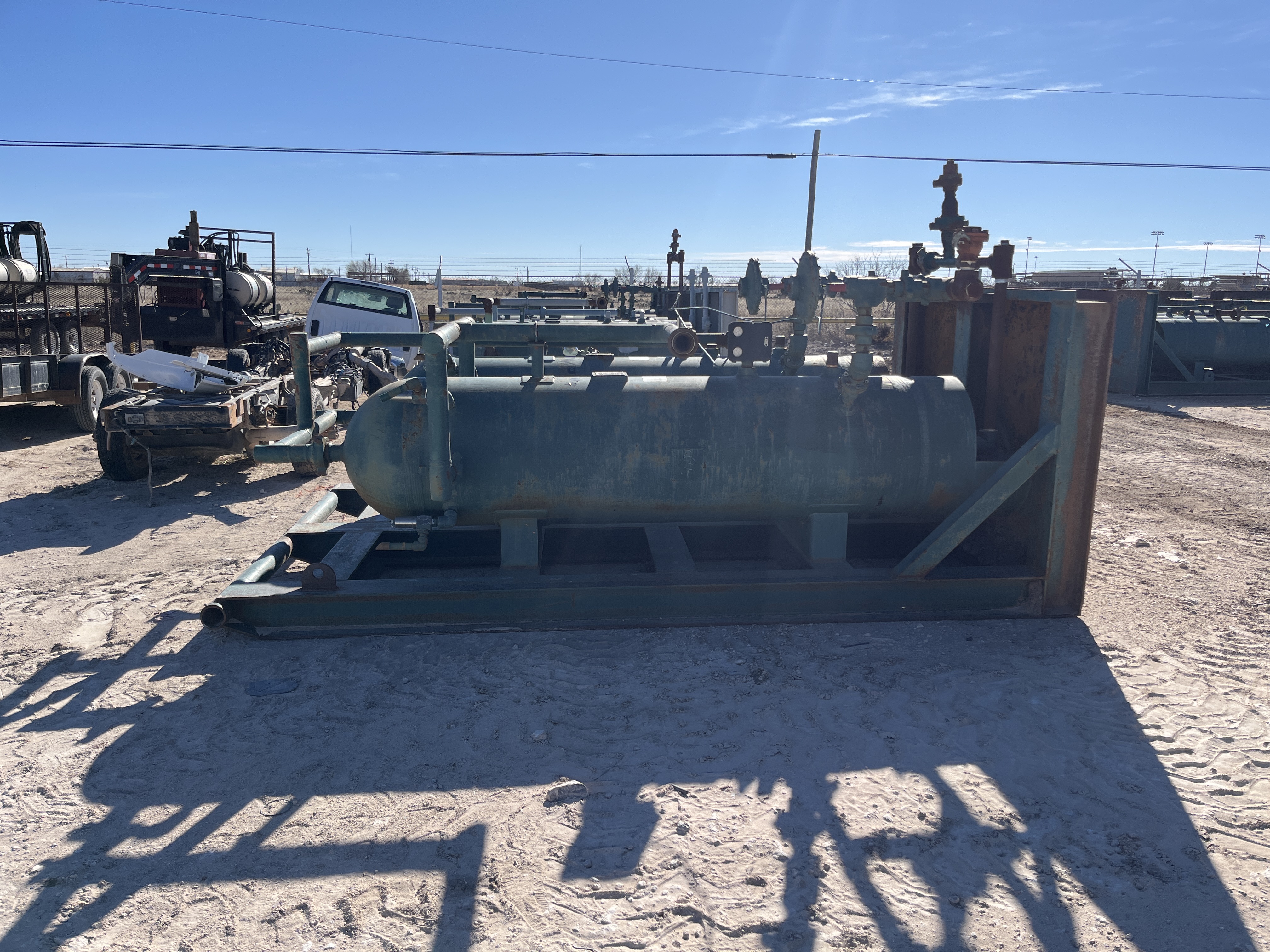 Used Sand Trap, Dual, Gravity, 30"x8', 3000#