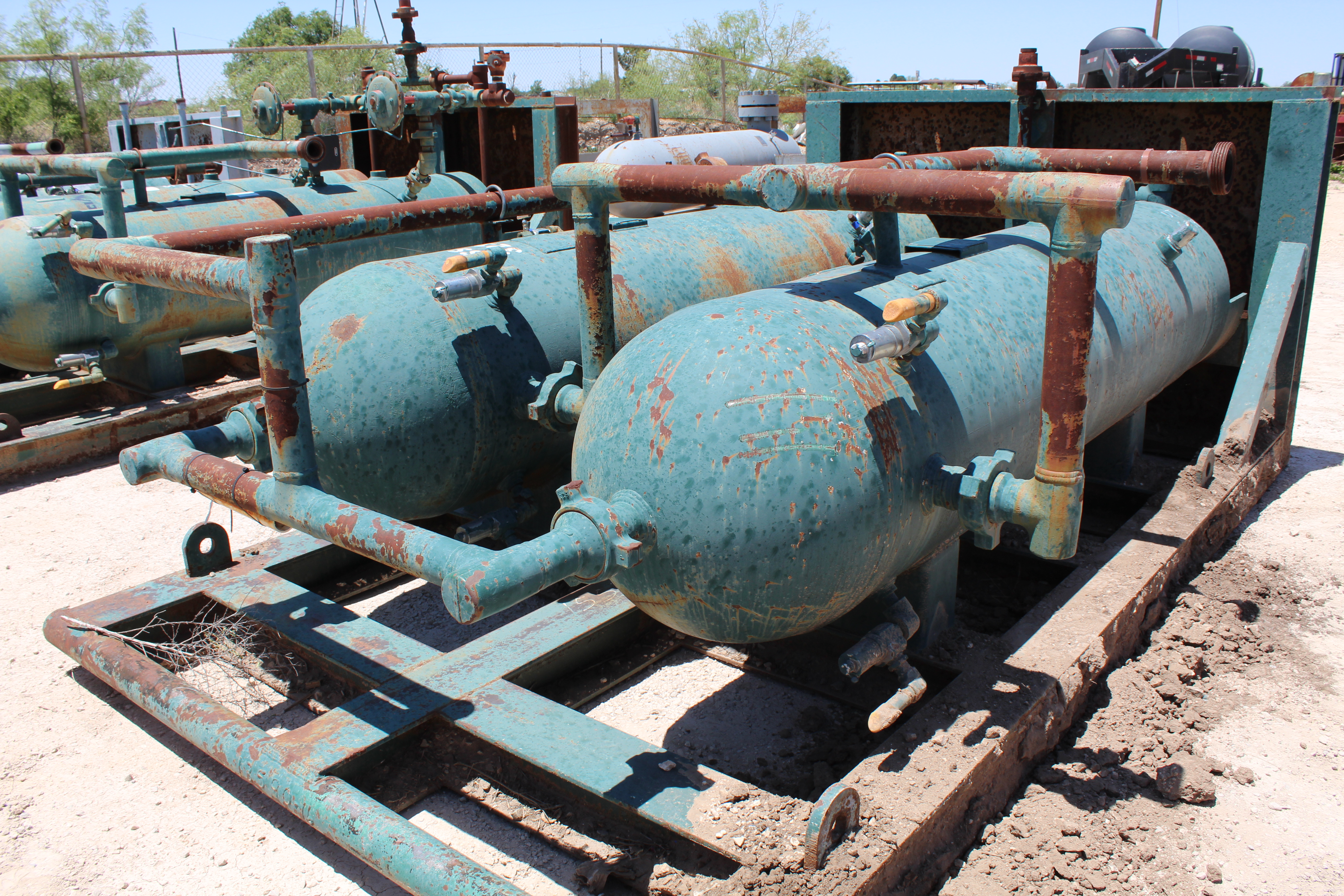 Used Sand Trap, Dual, Gravity, 30"x8', 3000#