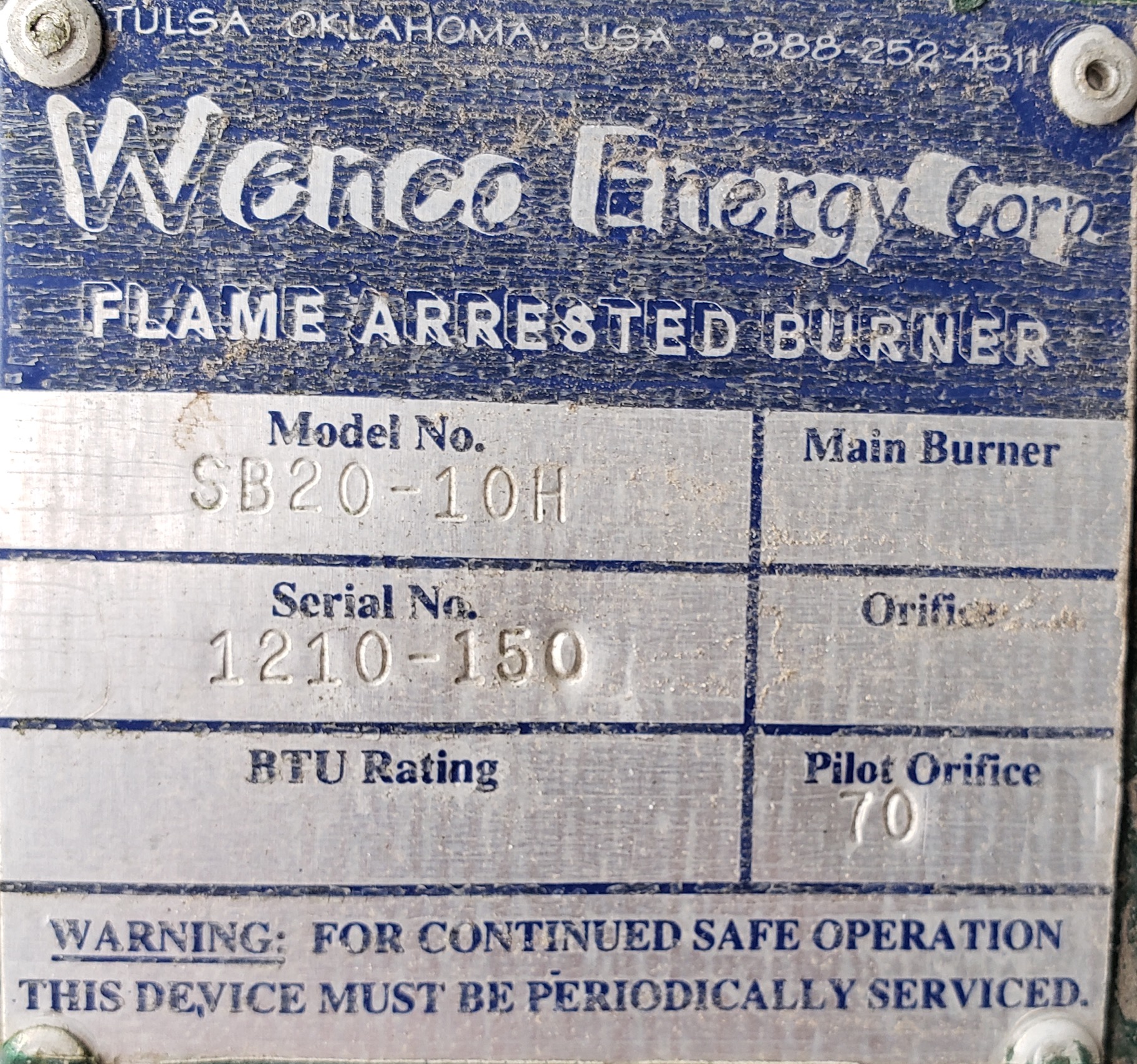 Used GPU, Dual, 24"x10', 500, 500 mbtu