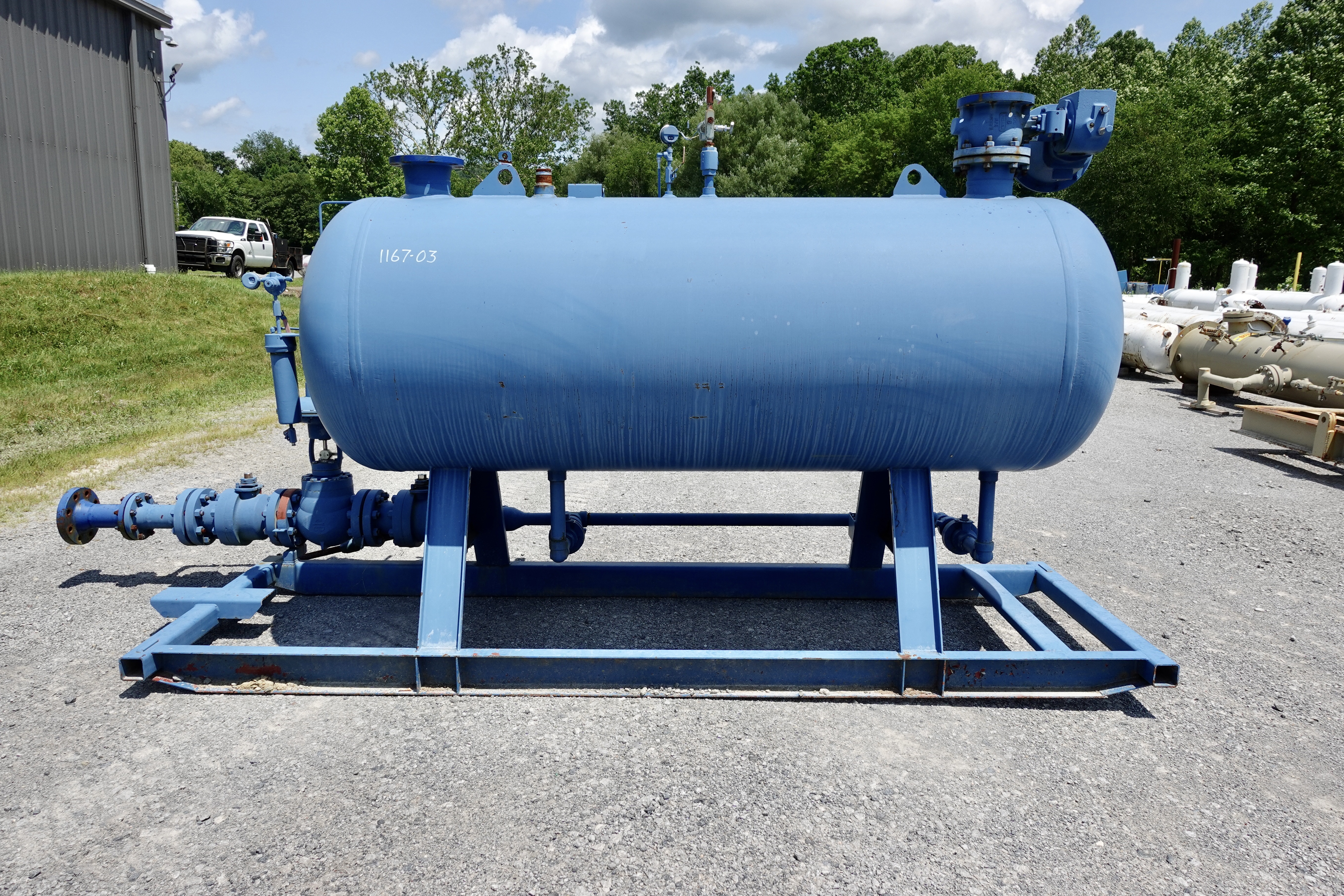 Used Separator, Horizontal, 2P, 42"x8', 250#