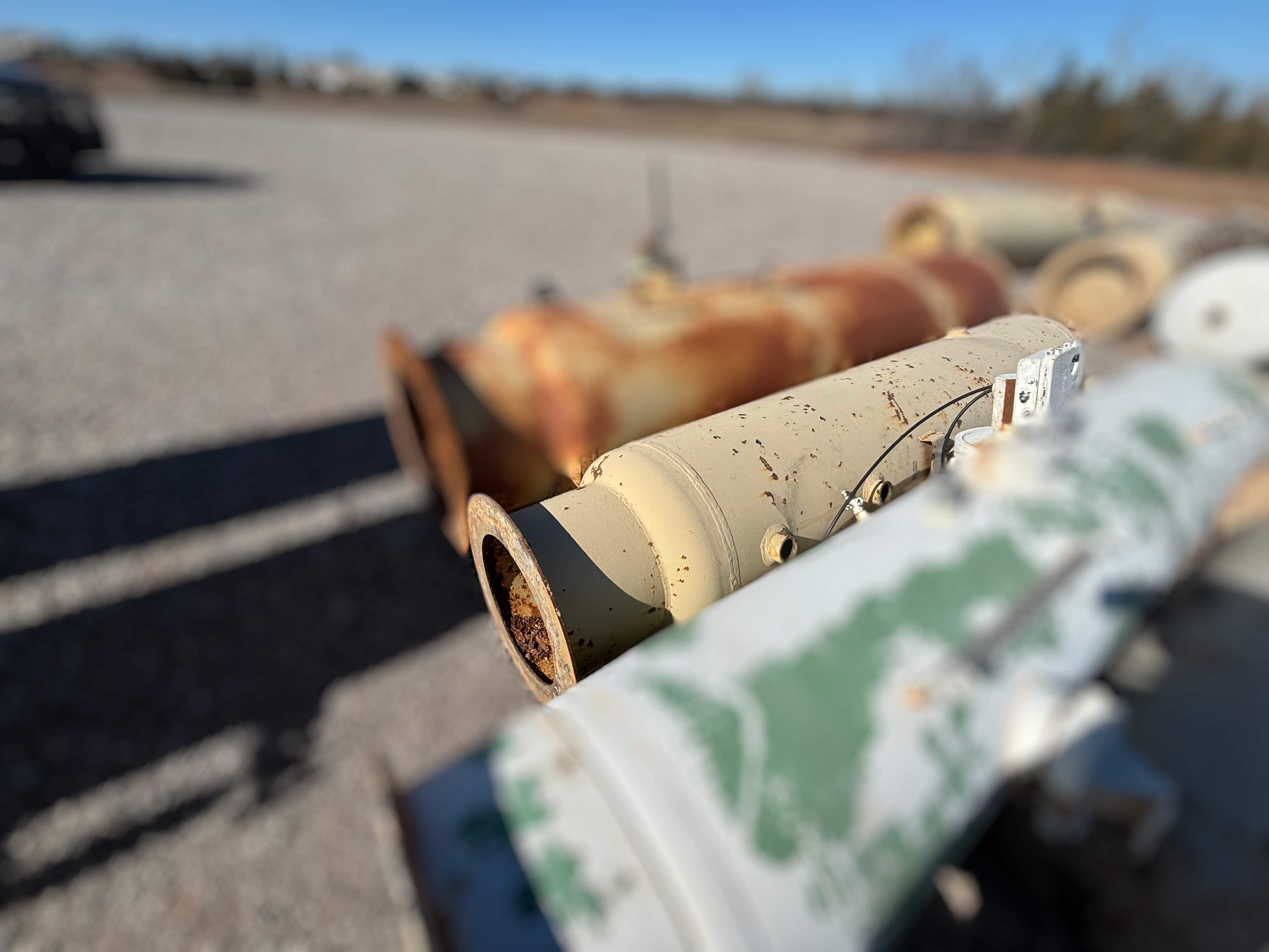 Used Separator, Vertical, 3P, 24"x8', 1440#