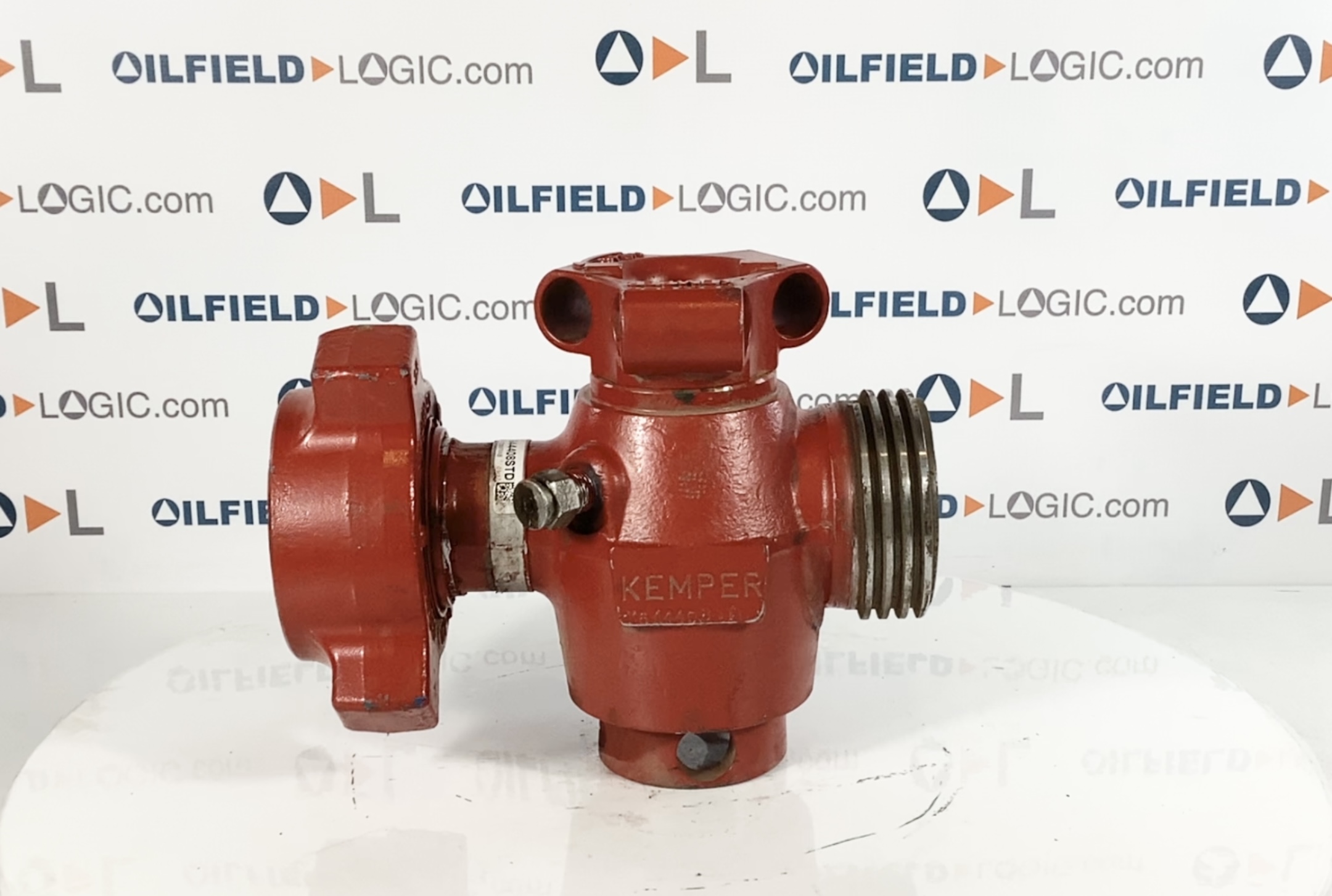 Kemper 1" 1502 Plug Valve, 15,000# WP