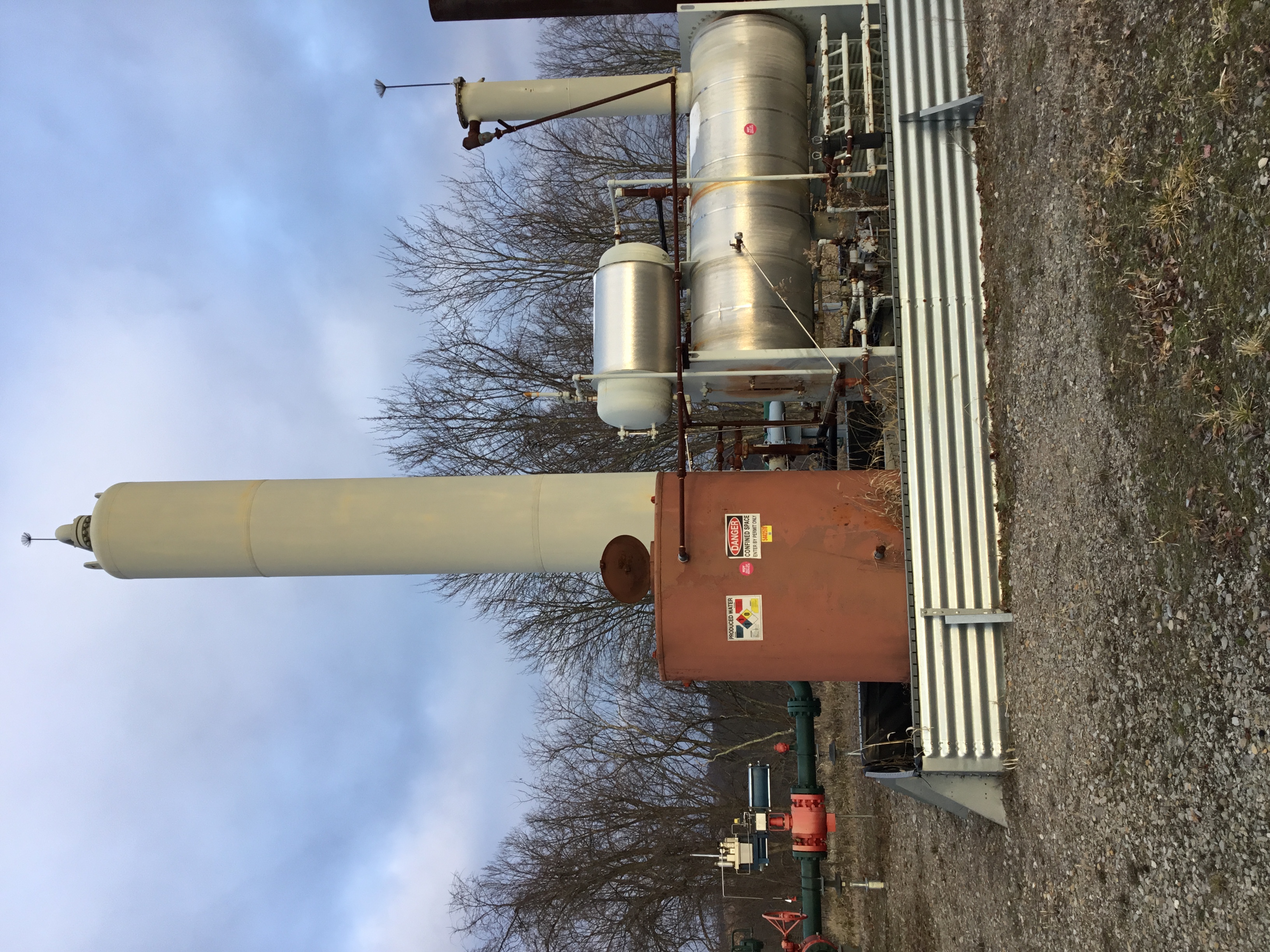 Used Dehy, 500 mbtu, 42" Tower