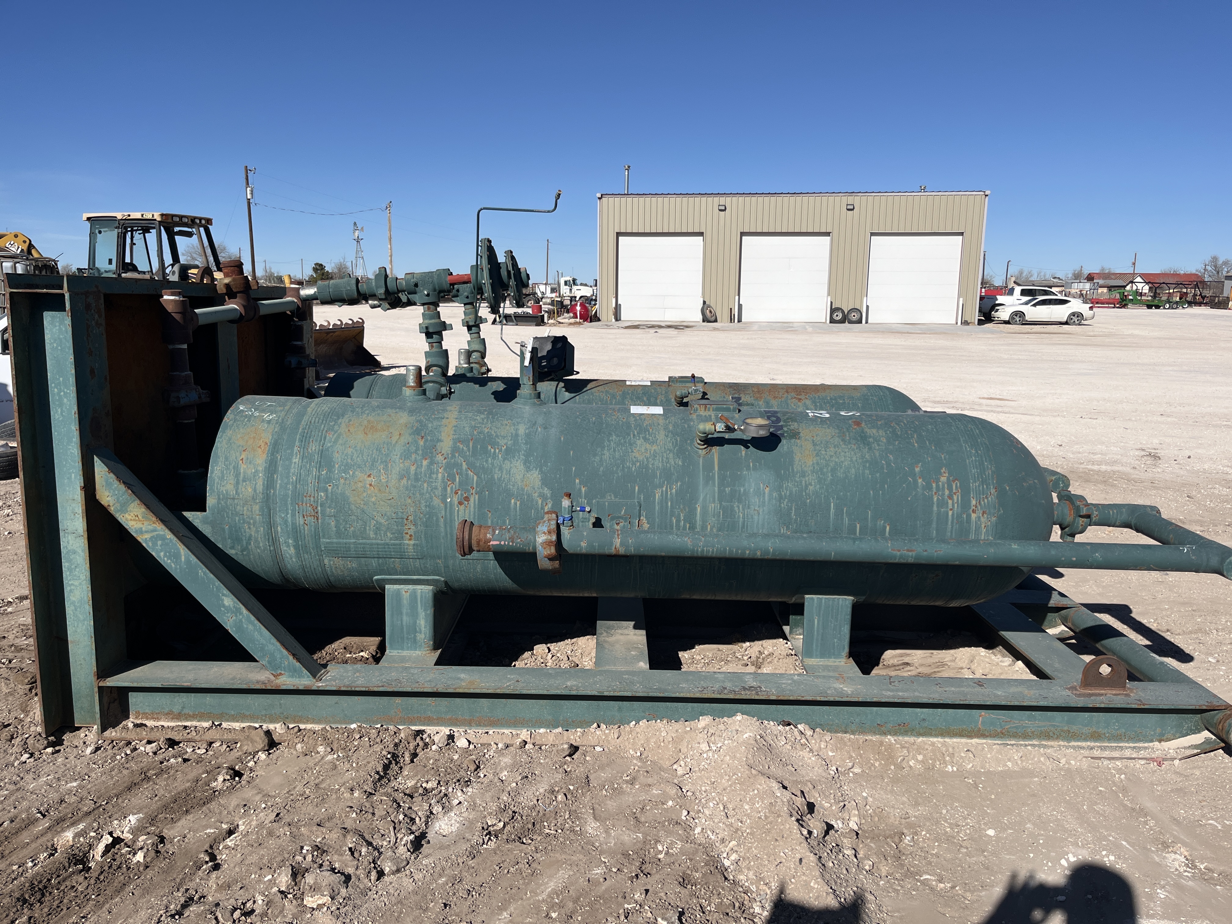 Used Sand Trap, Dual, Gravity, 30"x8', 3000#