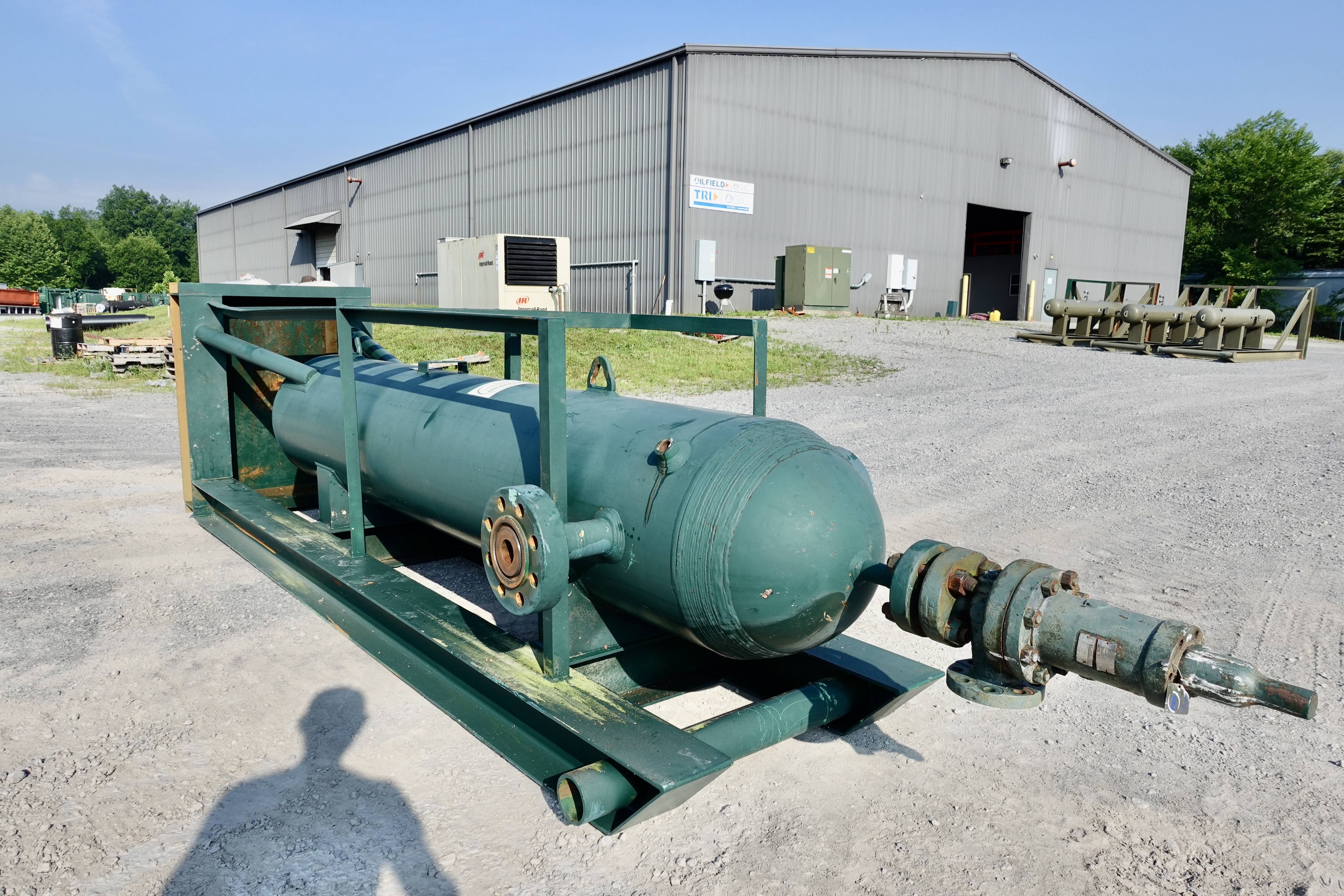 Used Sand Trap, Gravity, 24"x10', 5675#