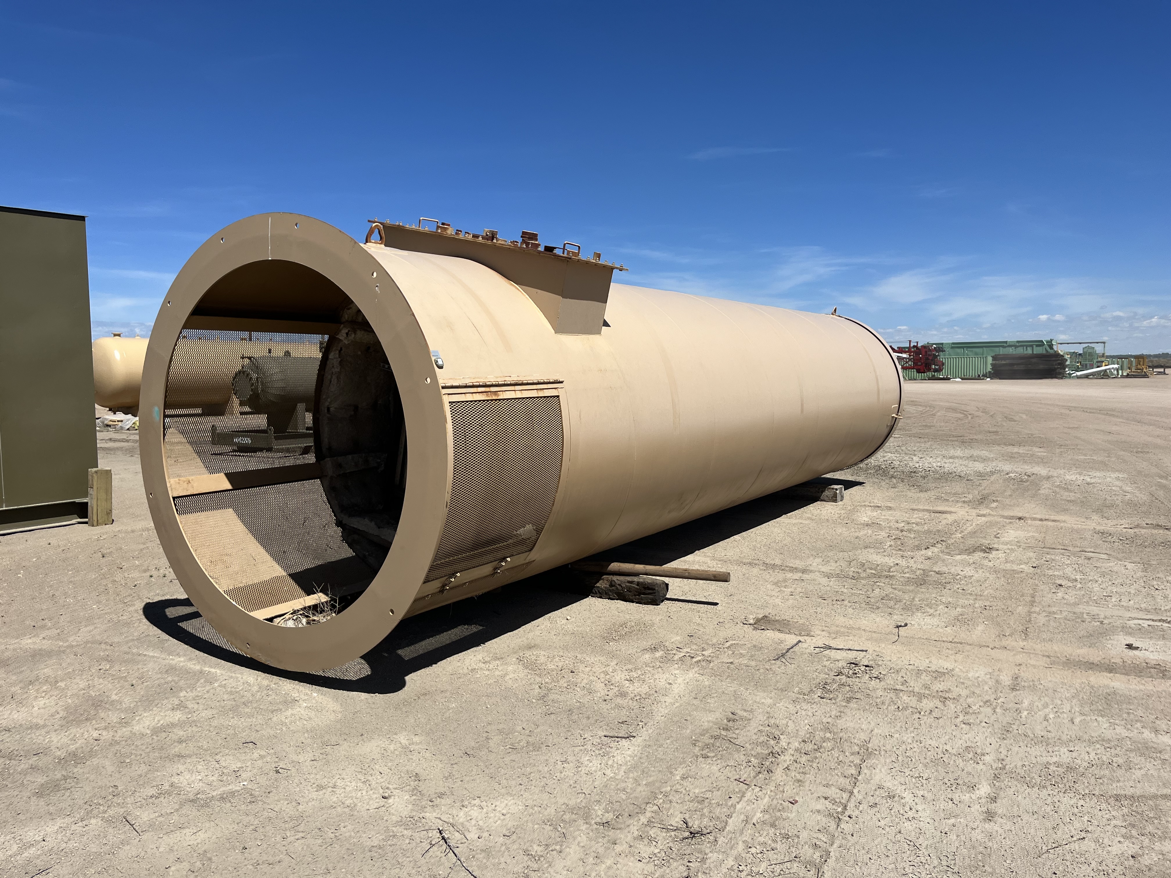 Used Combustor / Flare, 84"x30', 53 MMBtu/hr