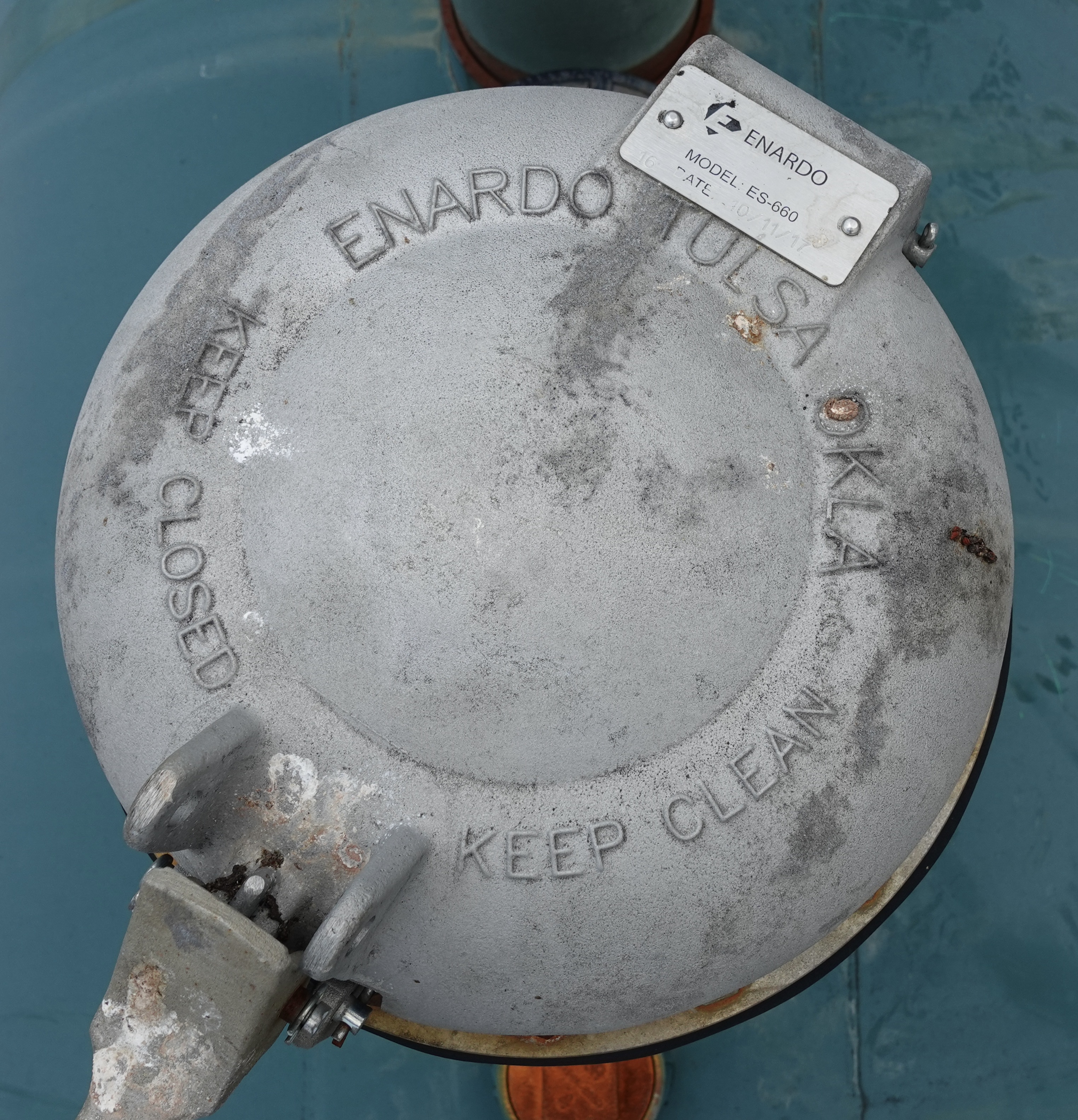 Used Storage Tank, 65"x12', 2000 gal