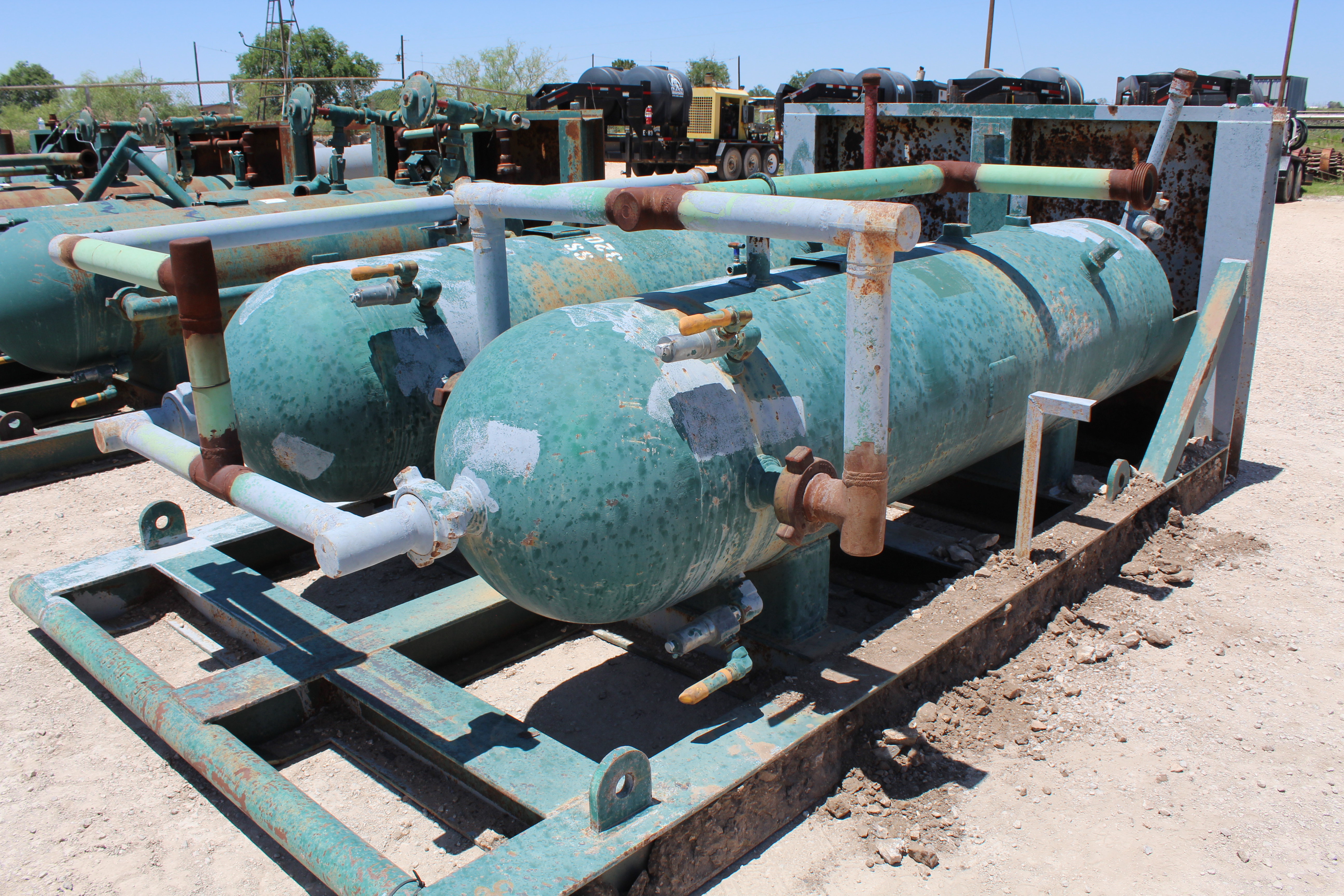 Used Sand Trap, Dual, Gravity, 30"x8', 3000#