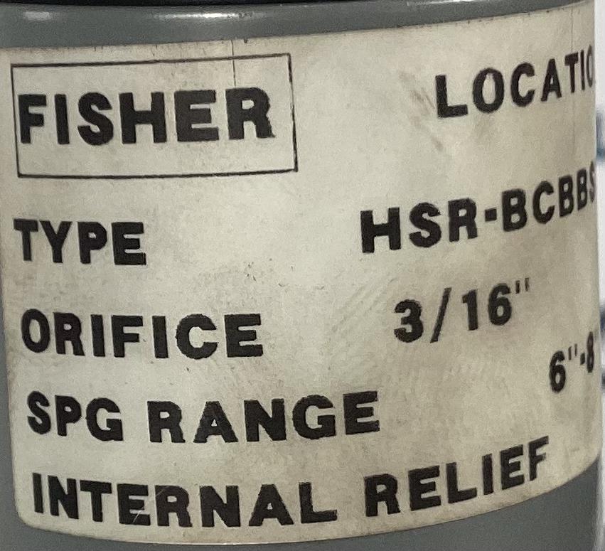 Regulator, Pressure Reducing, 3/4"FNPT, Fisher