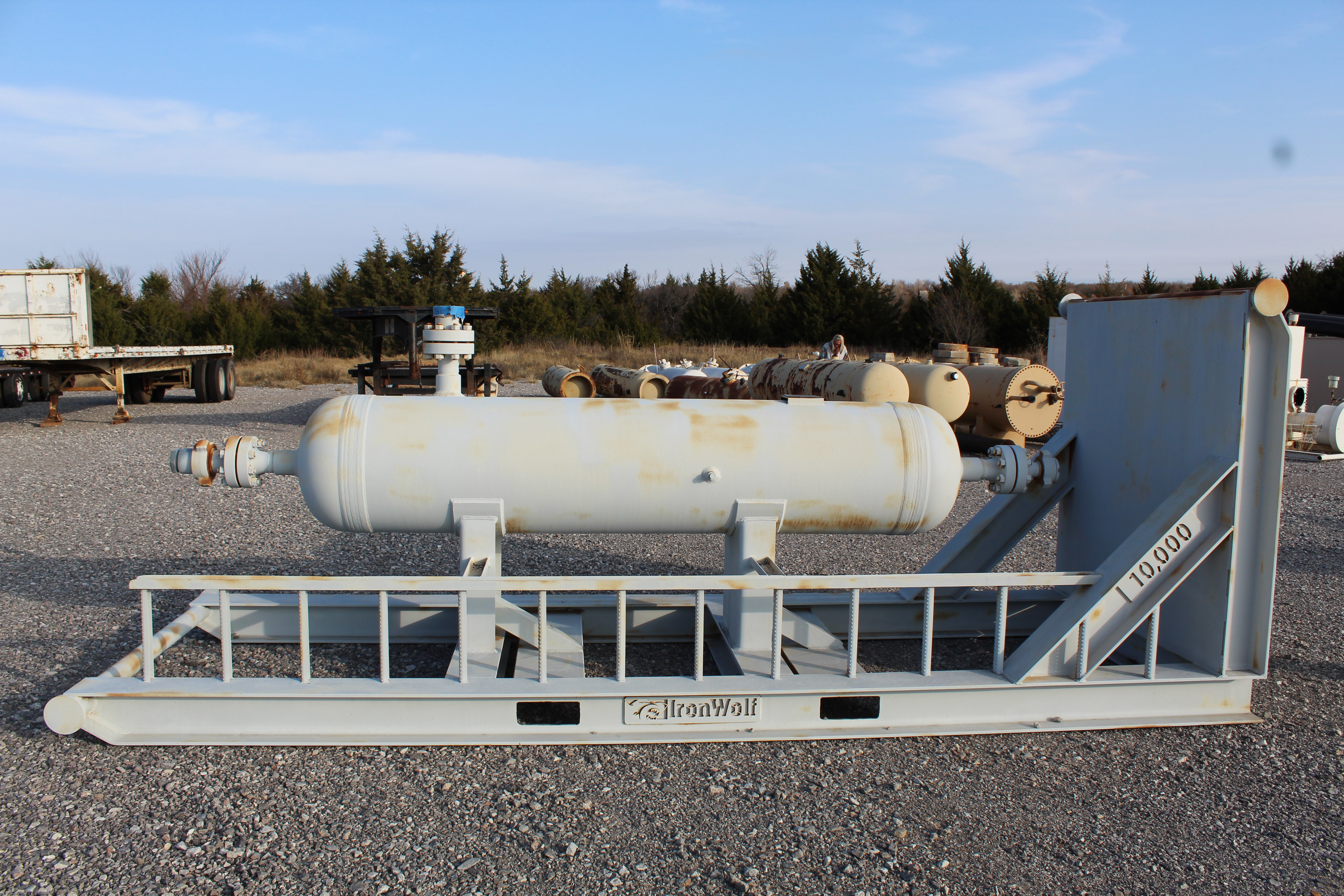 Sand Trap, Cyclonic, 24"x8', 10000#