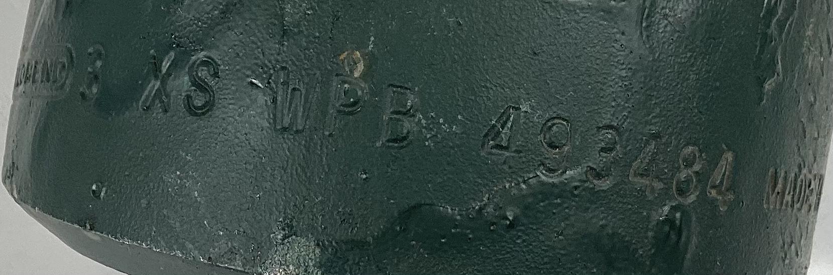 Elbow, Weld, 90°, LR, 3", XH